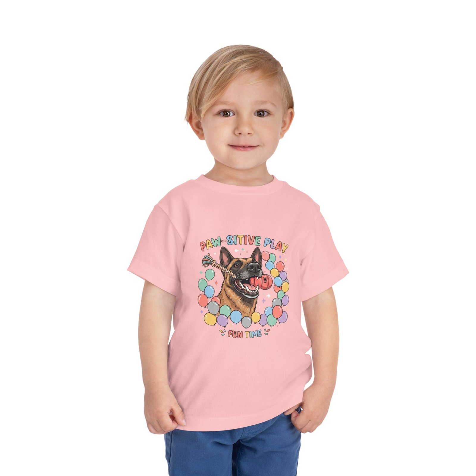T-shirt Enfant « Paw-sitive Play » —Collection Grow with Indianna – Image 63