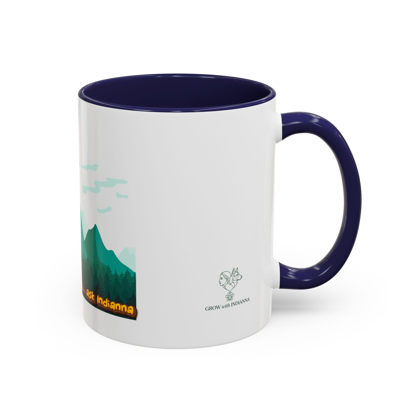 Mug Bicolore « Indiana Mountains » —Collection Grow with Indianna – Image 6