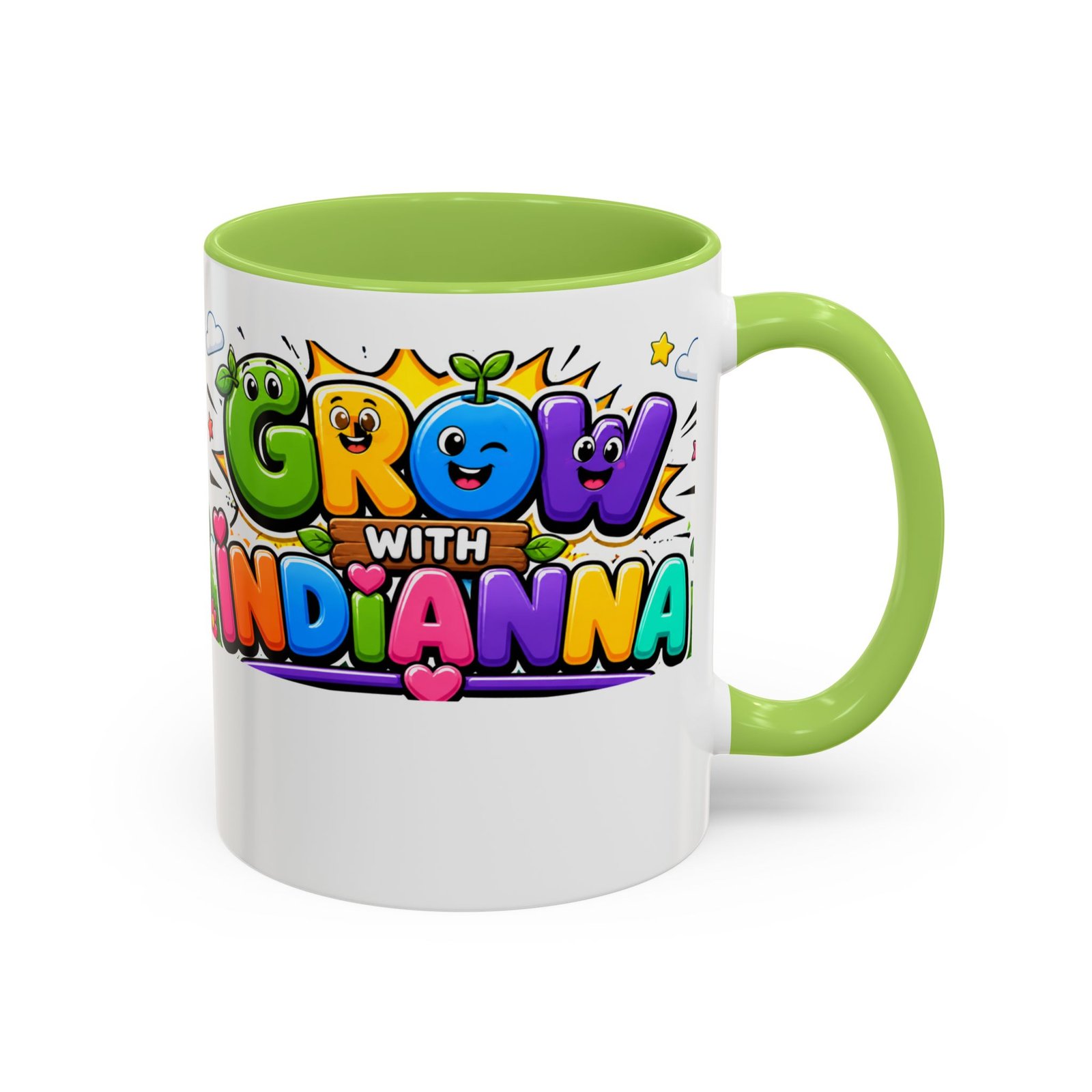 Mug Bicolore « Grow with Indianna »— Collection Grow with Indianna – Image 58