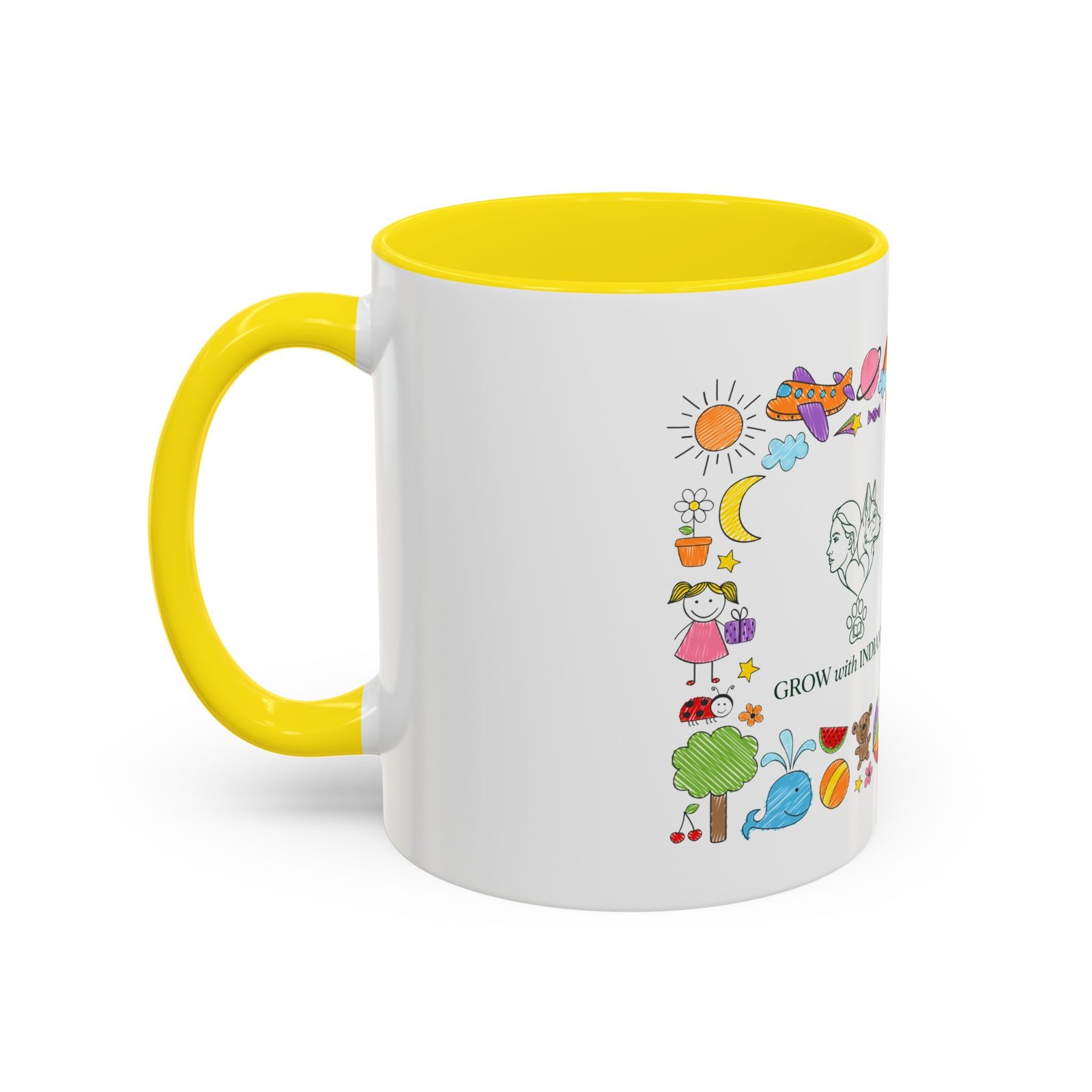 Mug Bicolore "Grow with Indianna"—Collection Grow with Indianna – Image 47