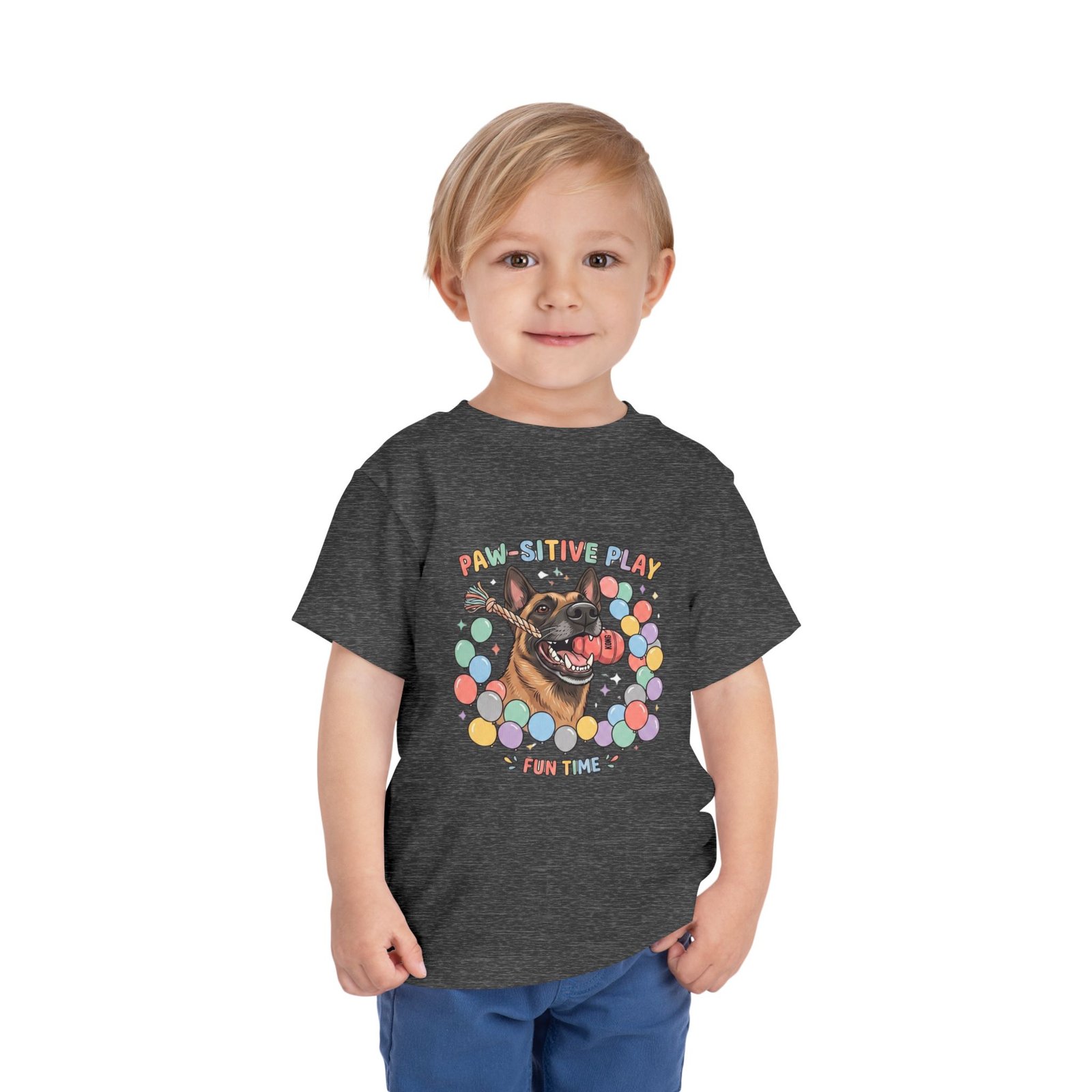 T-shirt Enfant « Paw-sitive Play » —Collection Grow with Indianna – Image 59