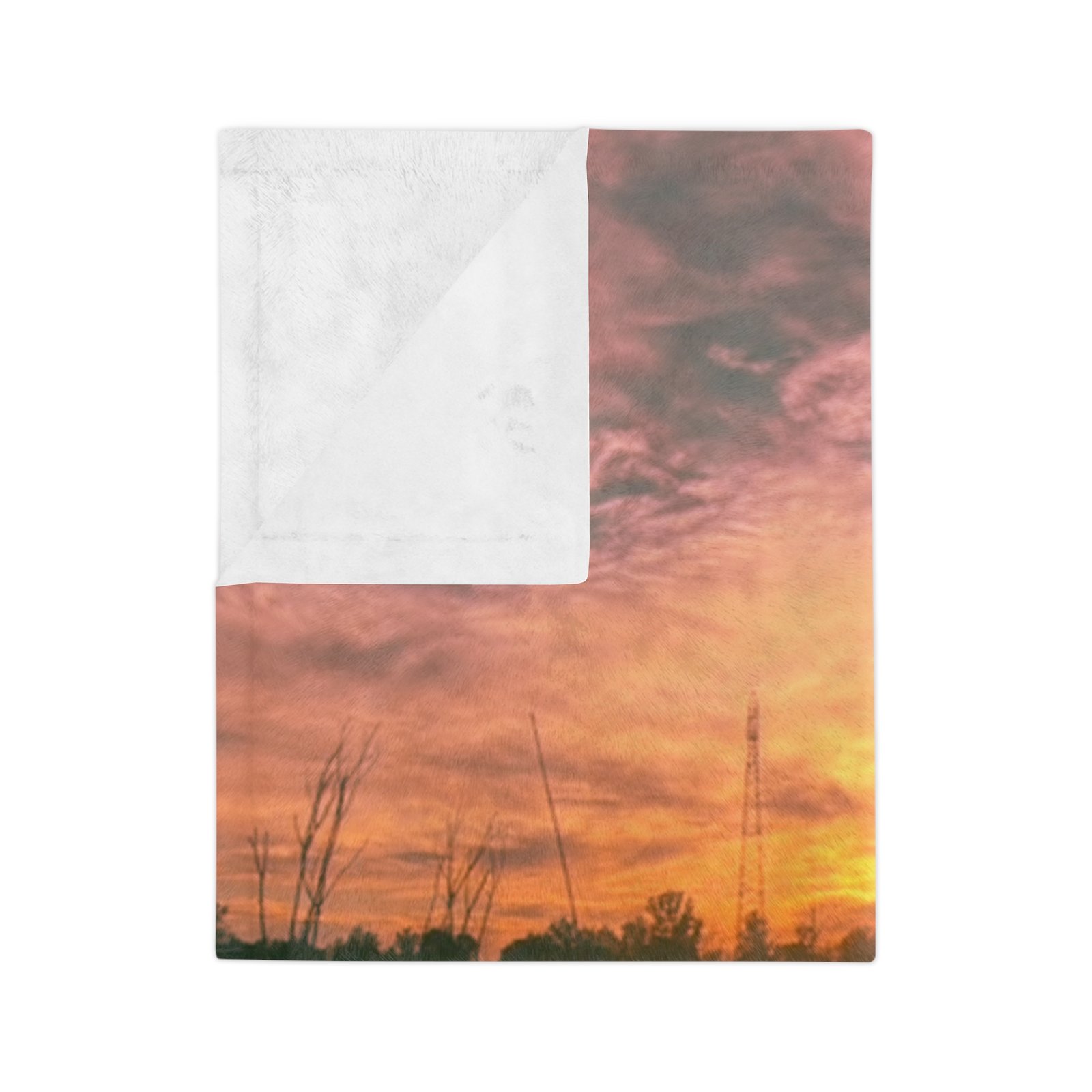 Couverture Plaid "Indianna au Coucher du Soleil" – Velours Microfibre Ultra Doux – Image 3