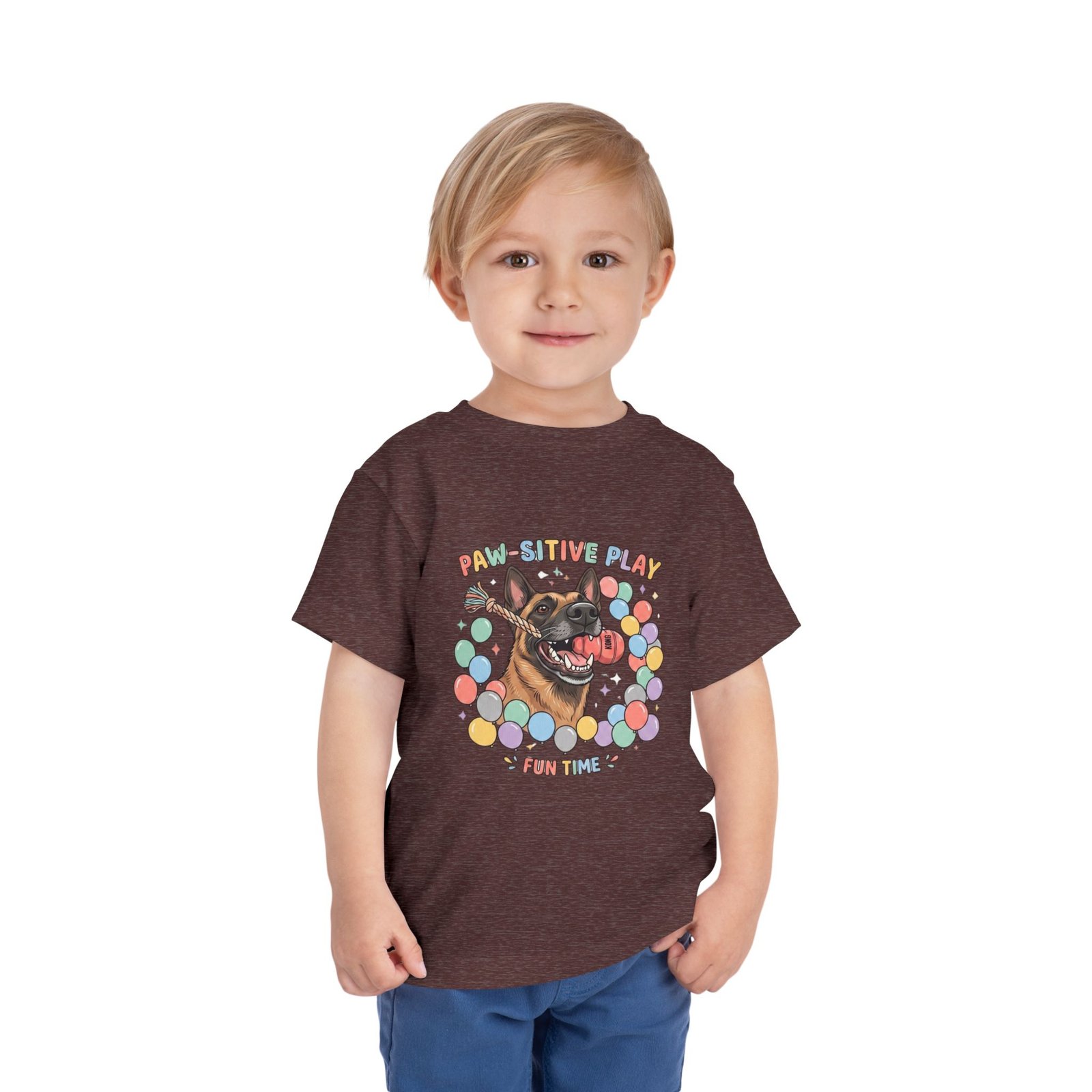 T-shirt Enfant « Paw-sitive Play » —Collection Grow with Indianna – Image 71