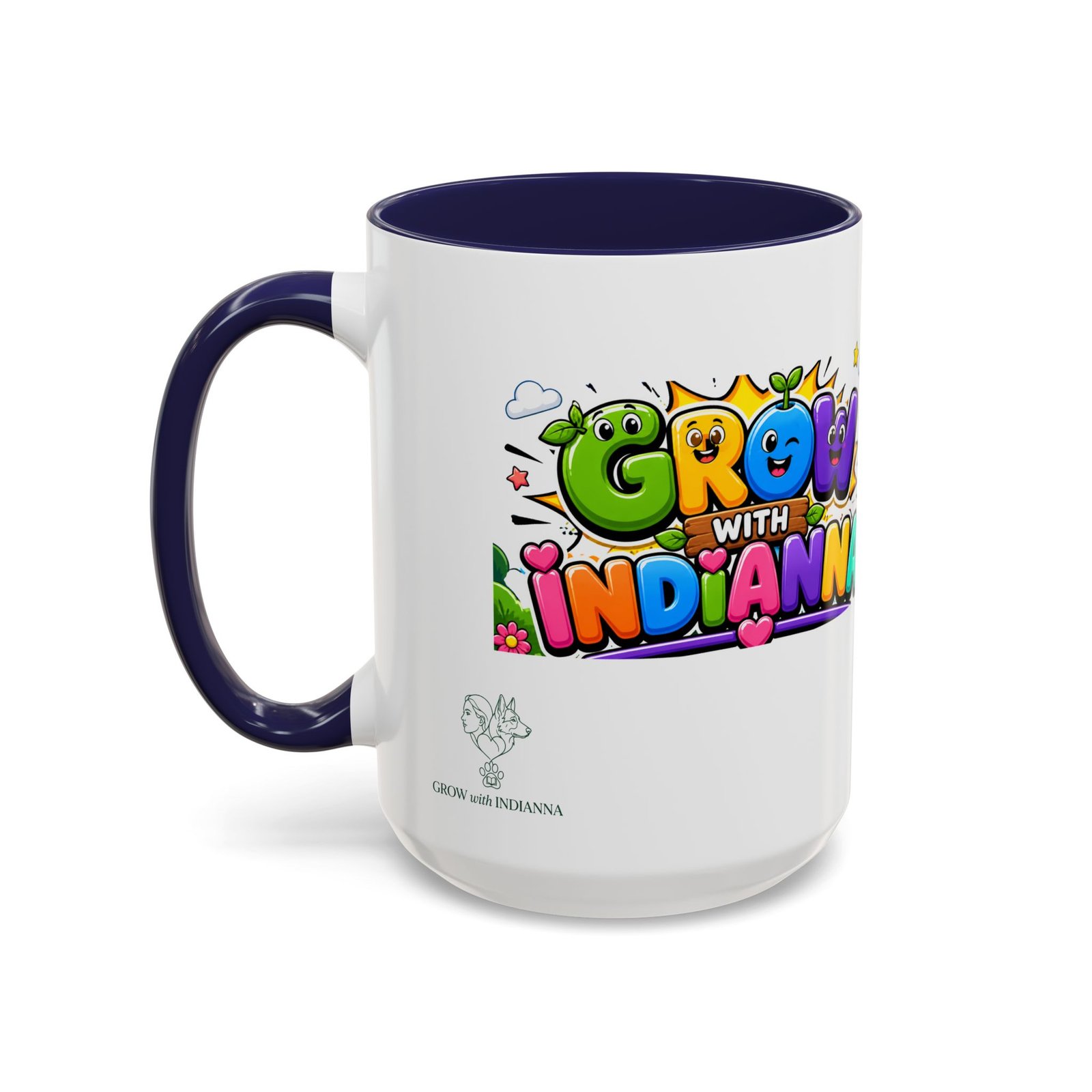 Mug Bicolore « Grow with Indianna »— Collection Grow with Indianna – Image 23