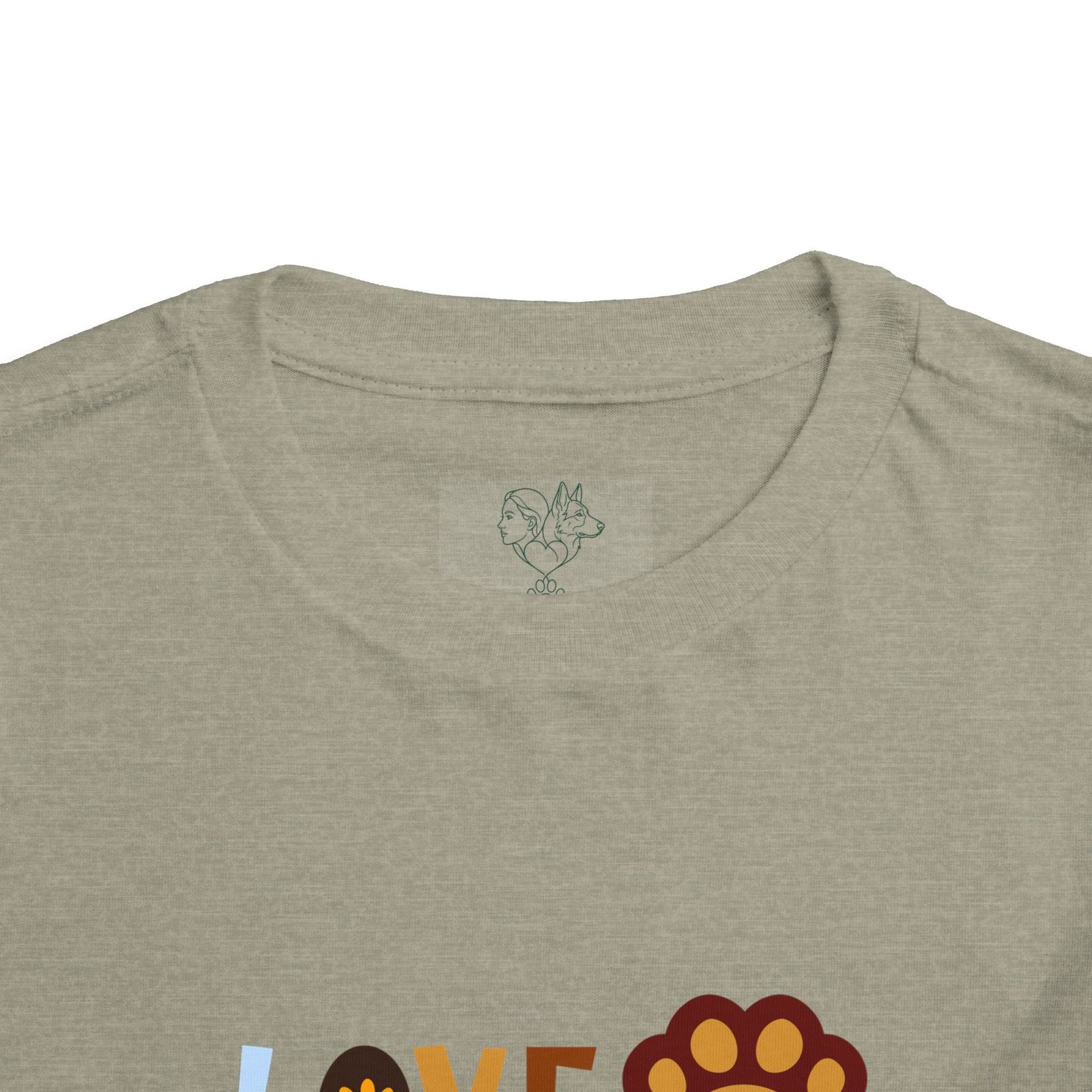 T-shirt Enfant « Love Paws » — Collection Grow with Indianna – Image 16