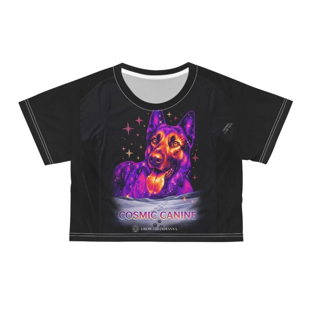 Crop Top « Cosmic Indianna » —Collection Grow with Indianna