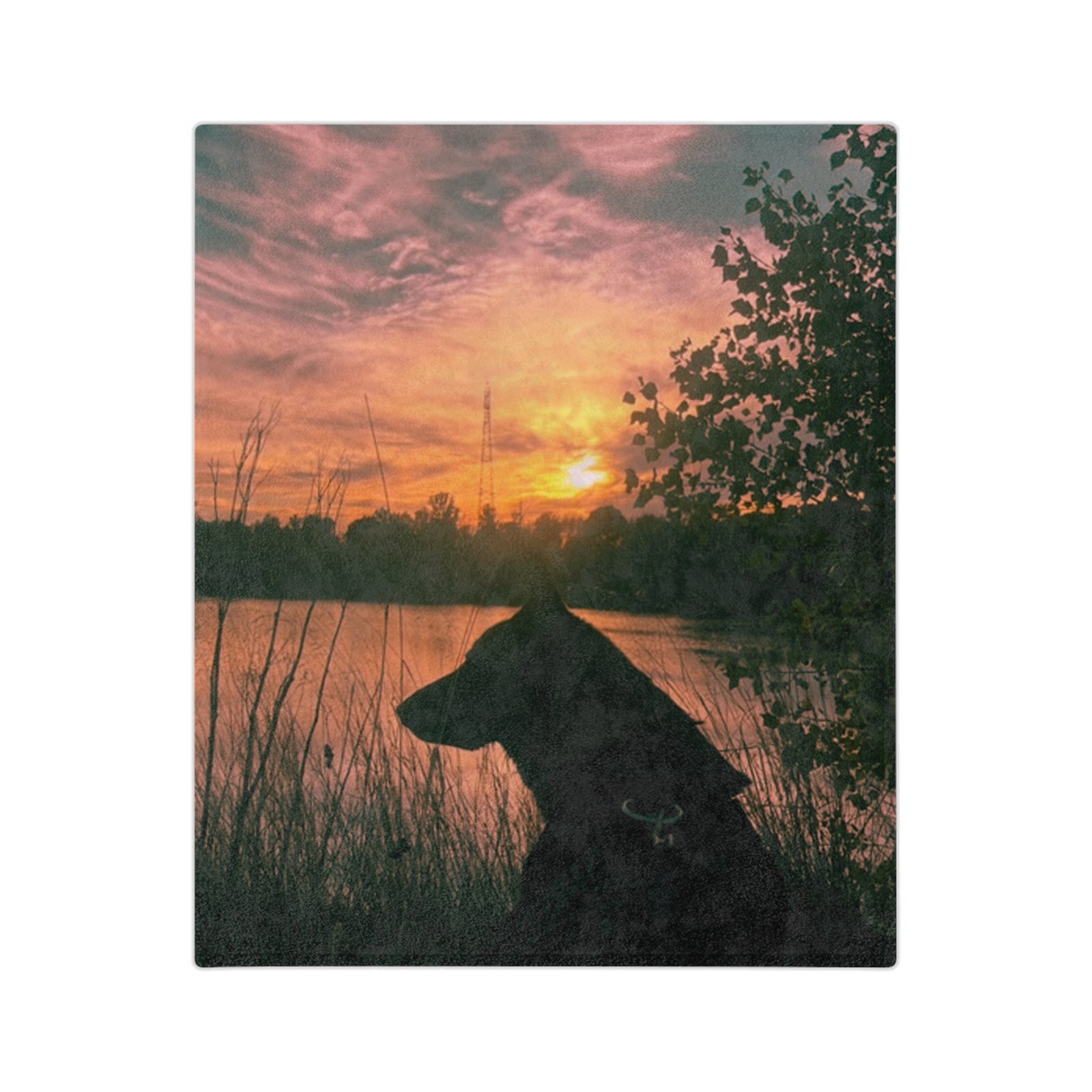 Couverture Plaid "Indianna au Coucher du Soleil" – Velours Microfibre Ultra Doux – Image 5