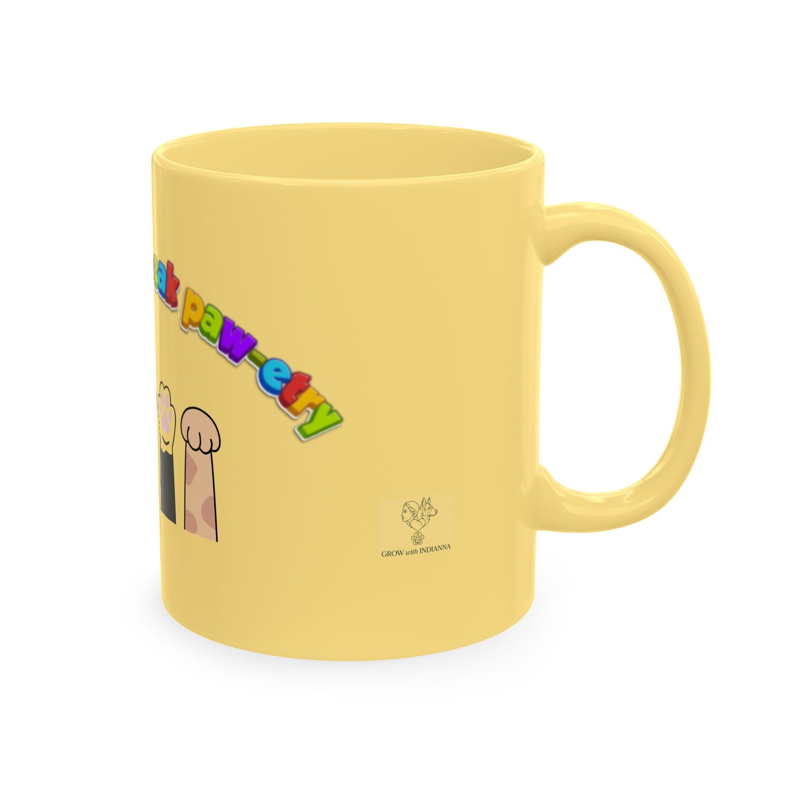 Mug en Céramique « Patounes Amoureuses »— Collection Grow with Indianna – Image 12