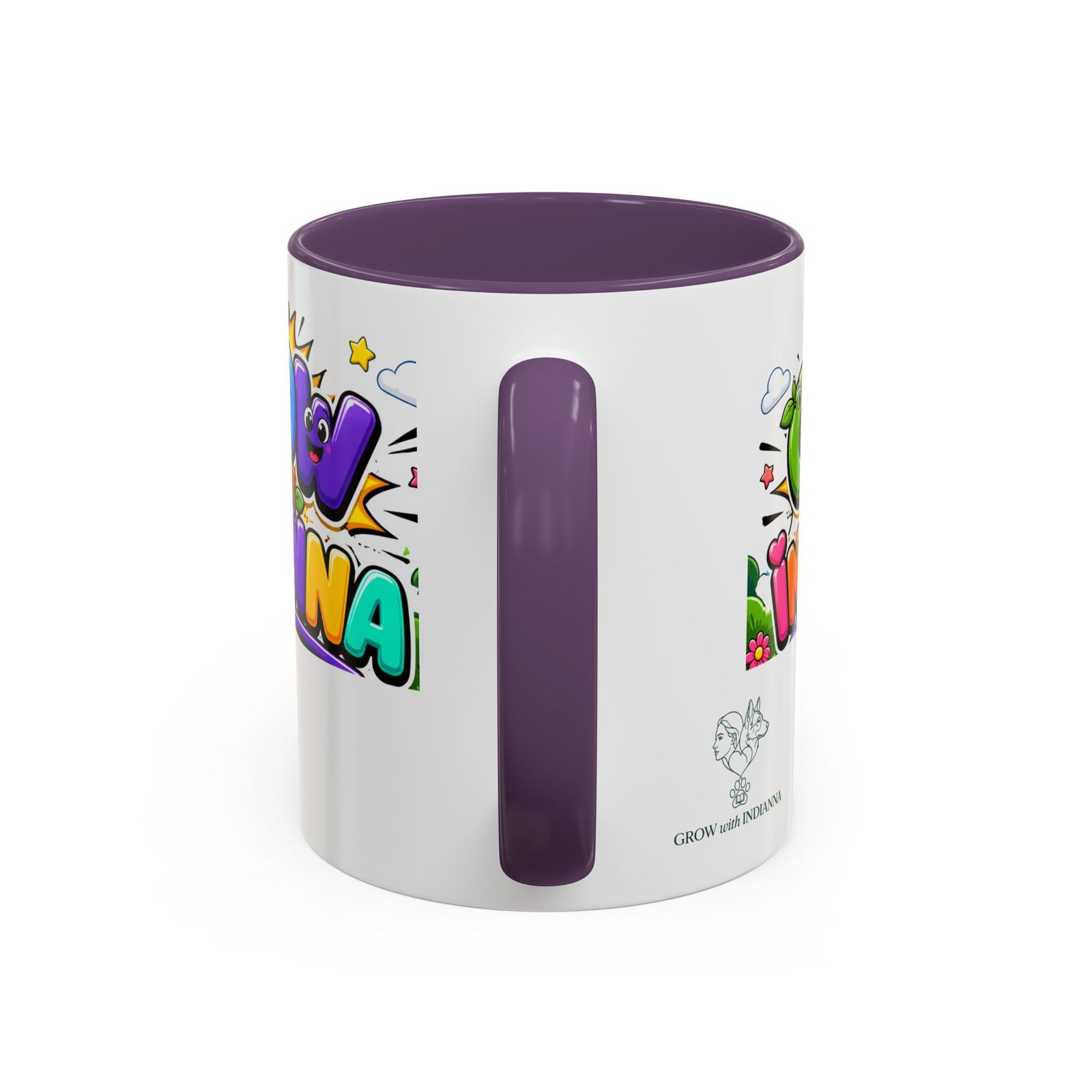 Mug Bicolore « Grow with Indianna »— Collection Grow with Indianna – Image 64