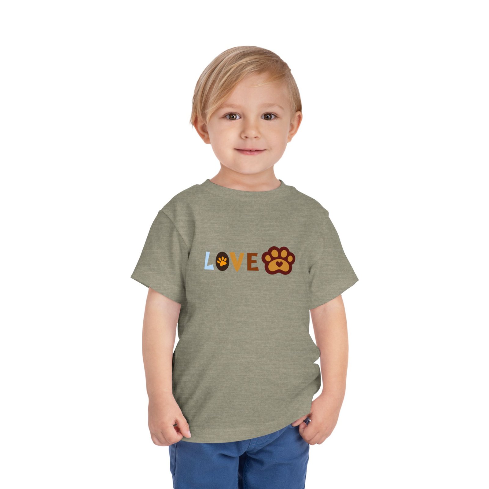 T-shirt Enfant « Love Paws » — Collection Grow with Indianna – Image 15