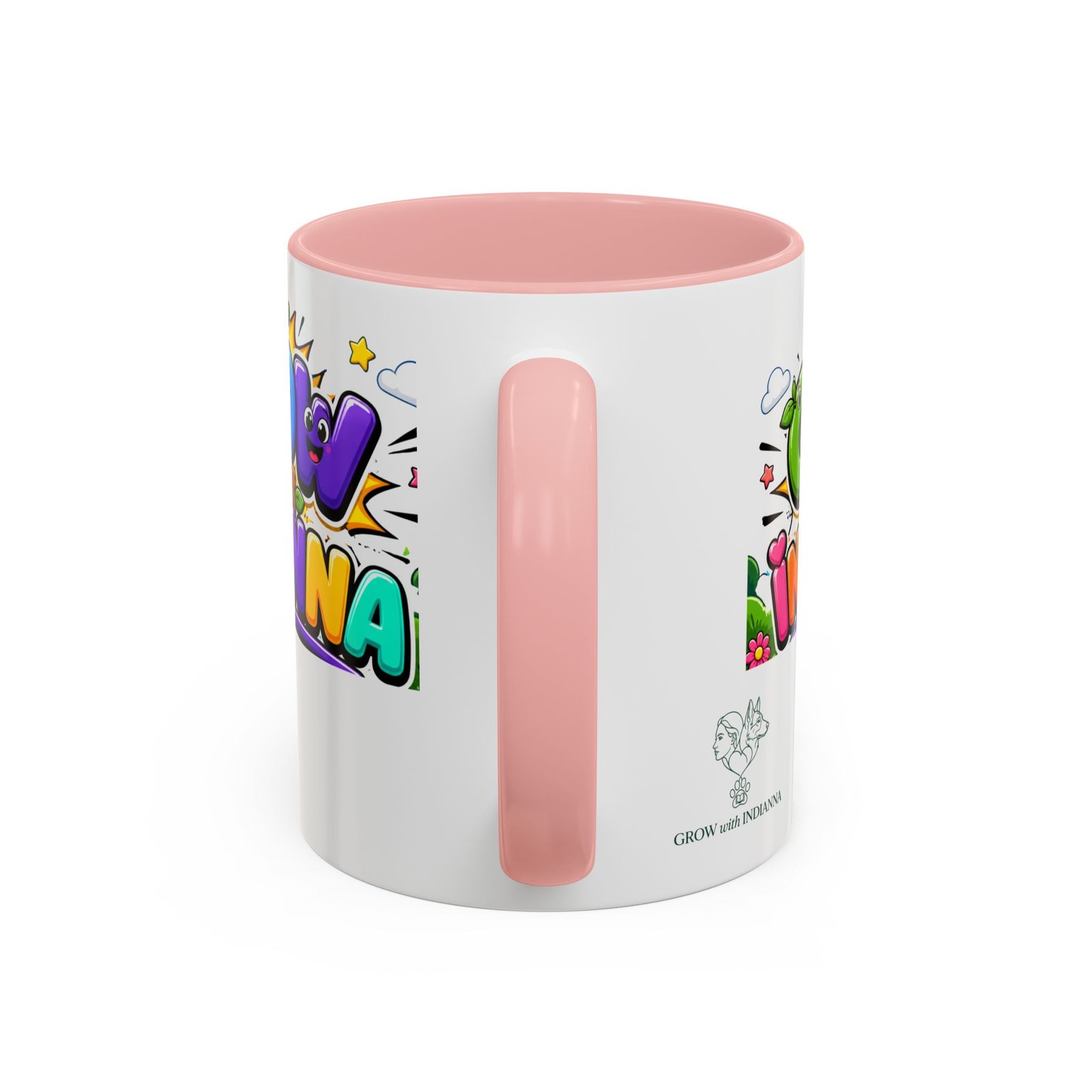 Mug Bicolore « Grow with Indianna »— Collection Grow with Indianna – Image 12