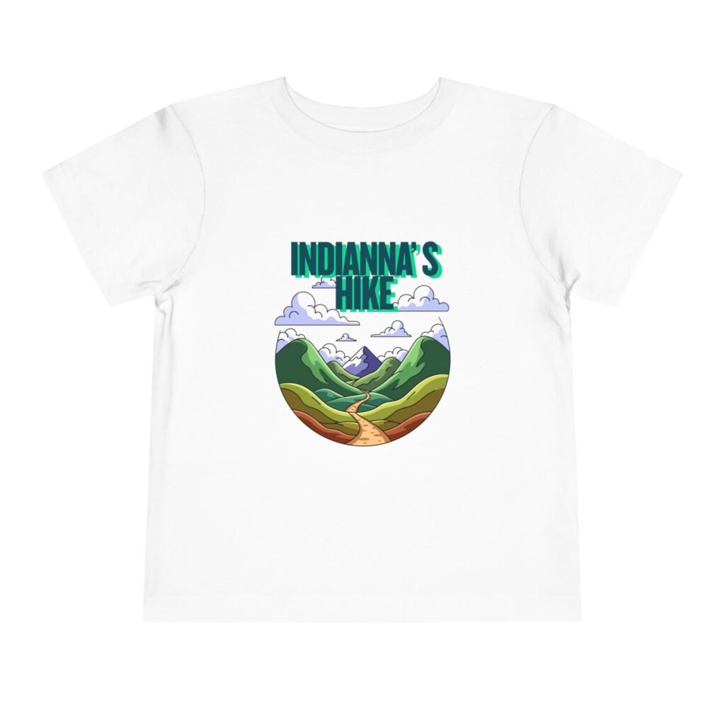T-shirt Enfant « La Randonnée d'Indianna » —Collection Grow with Indianna