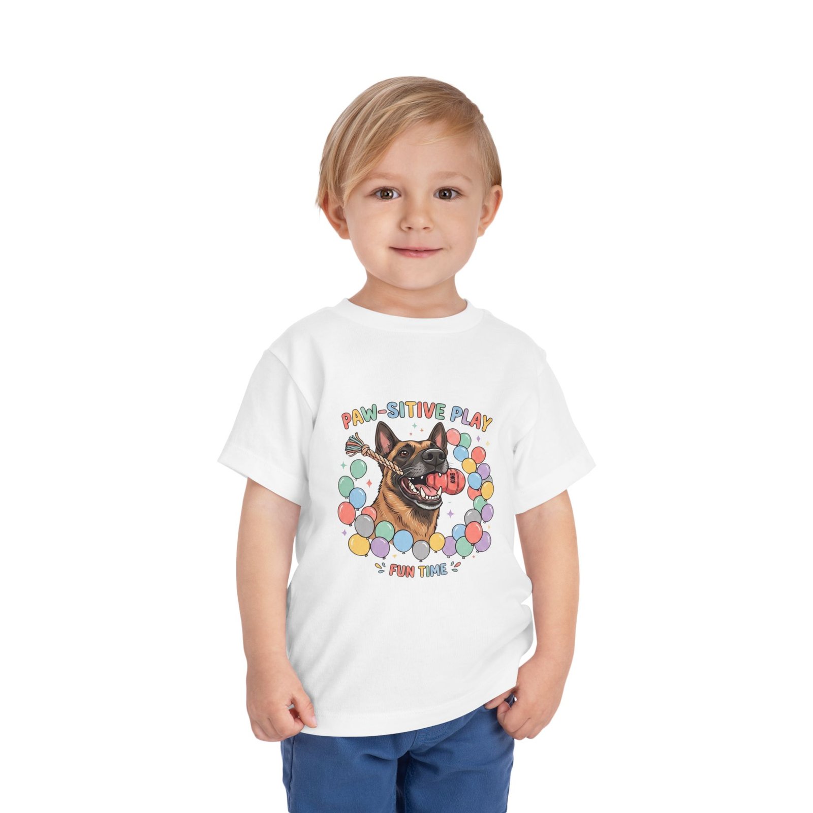T-shirt Enfant « Paw-sitive Play » —Collection Grow with Indianna – Image 3