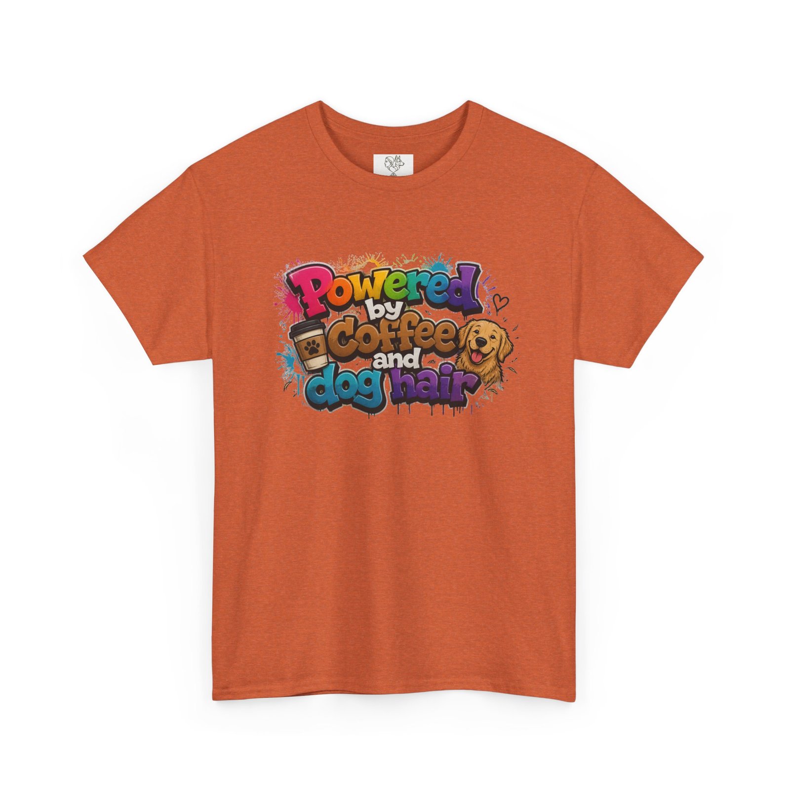 T-shirt « Powered by Coffee and Dogs » —Collection Grow with Indianna – Image 19