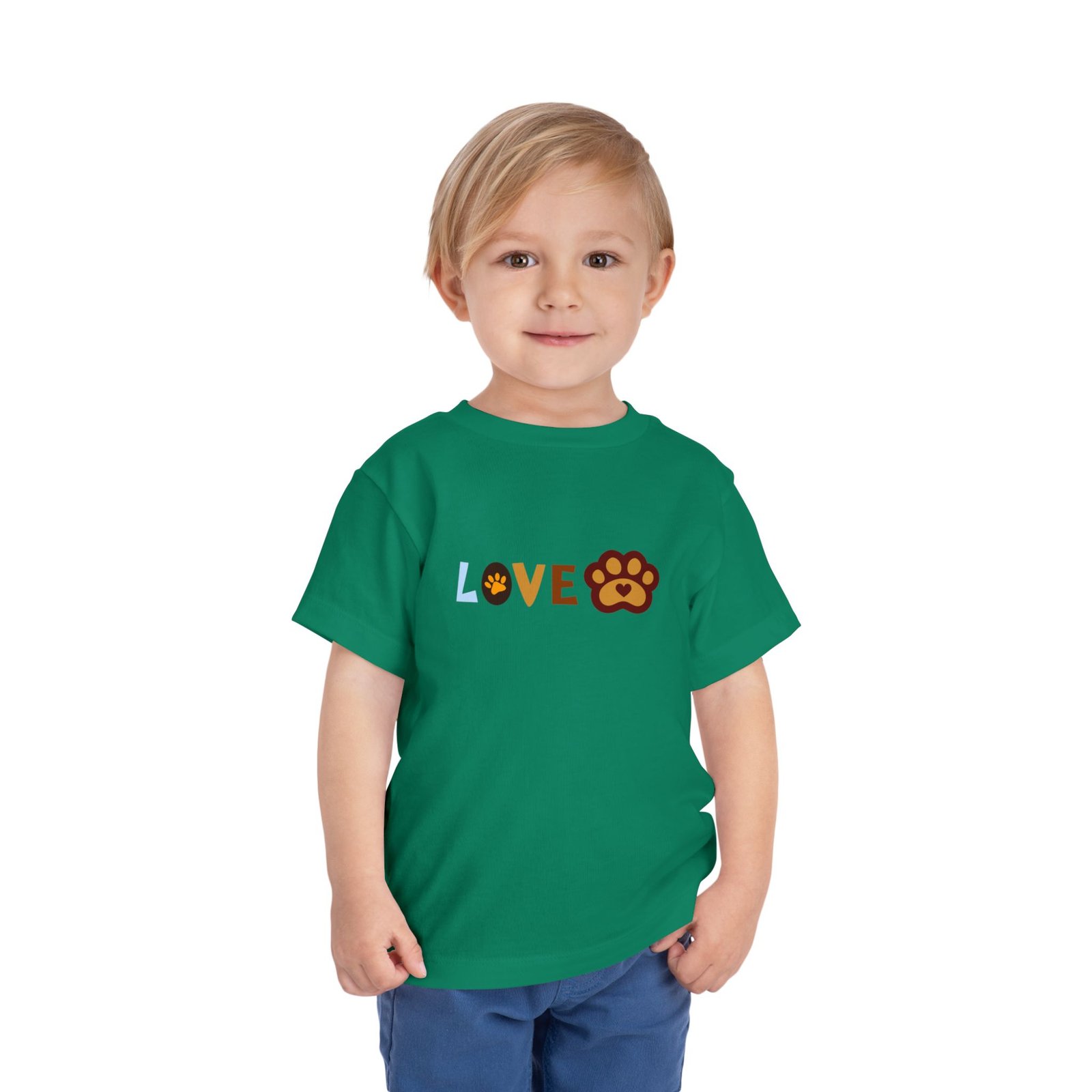 T-shirt Enfant « Love Paws » — Collection Grow with Indianna – Image 27