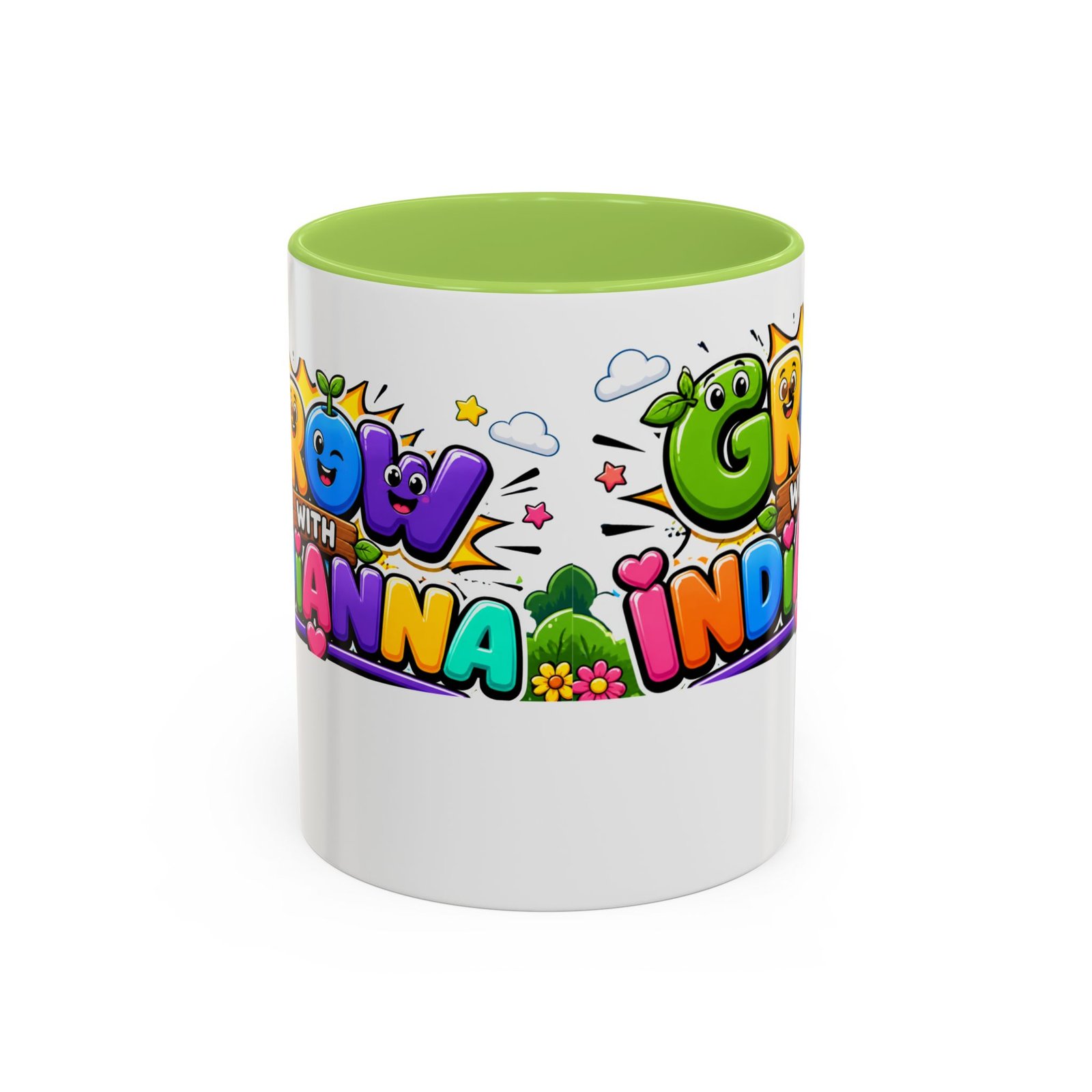 Mug Bicolore « Grow with Indianna »— Collection Grow with Indianna – Image 57