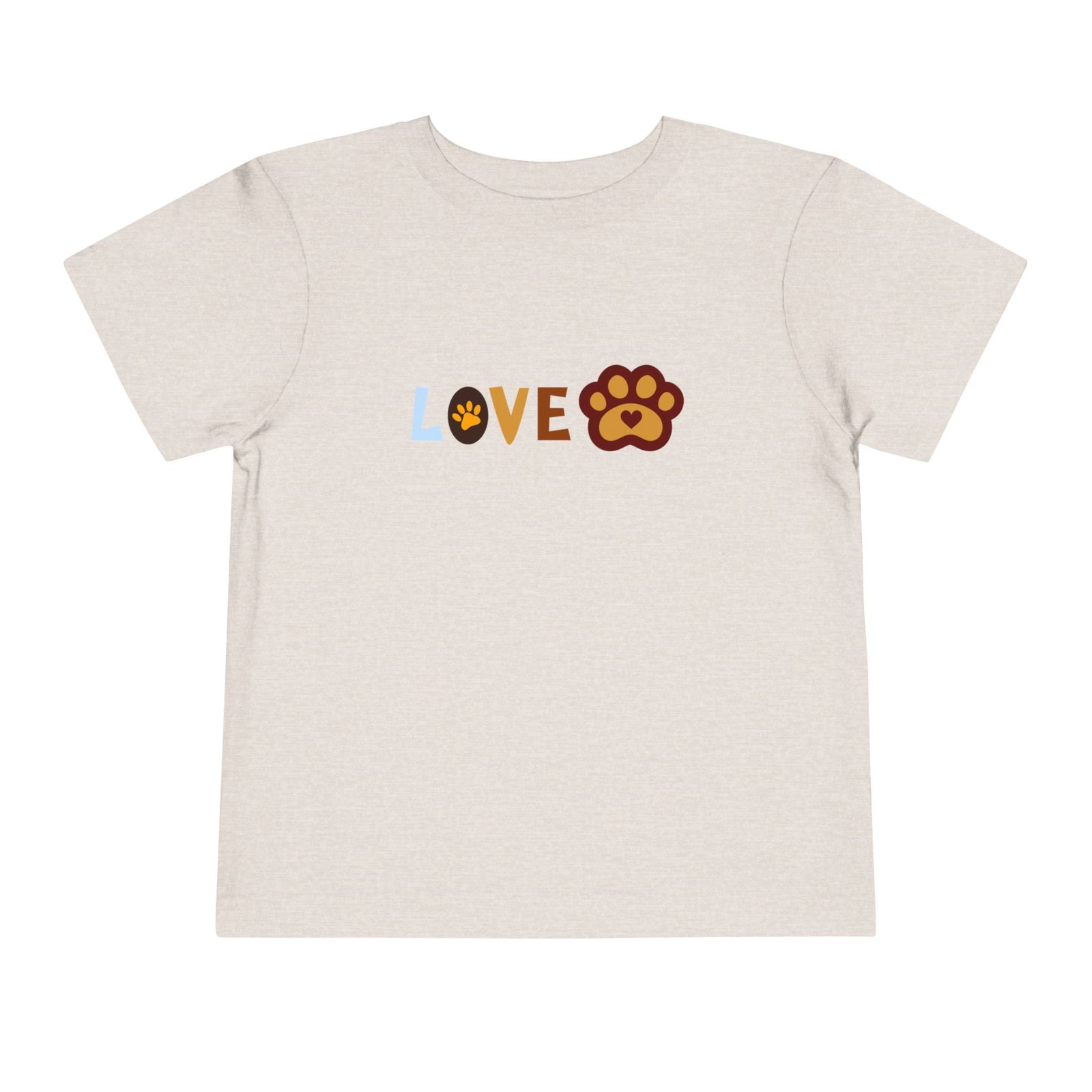 T-shirt Enfant « Love Paws » — Collection Grow with Indianna – Image 9