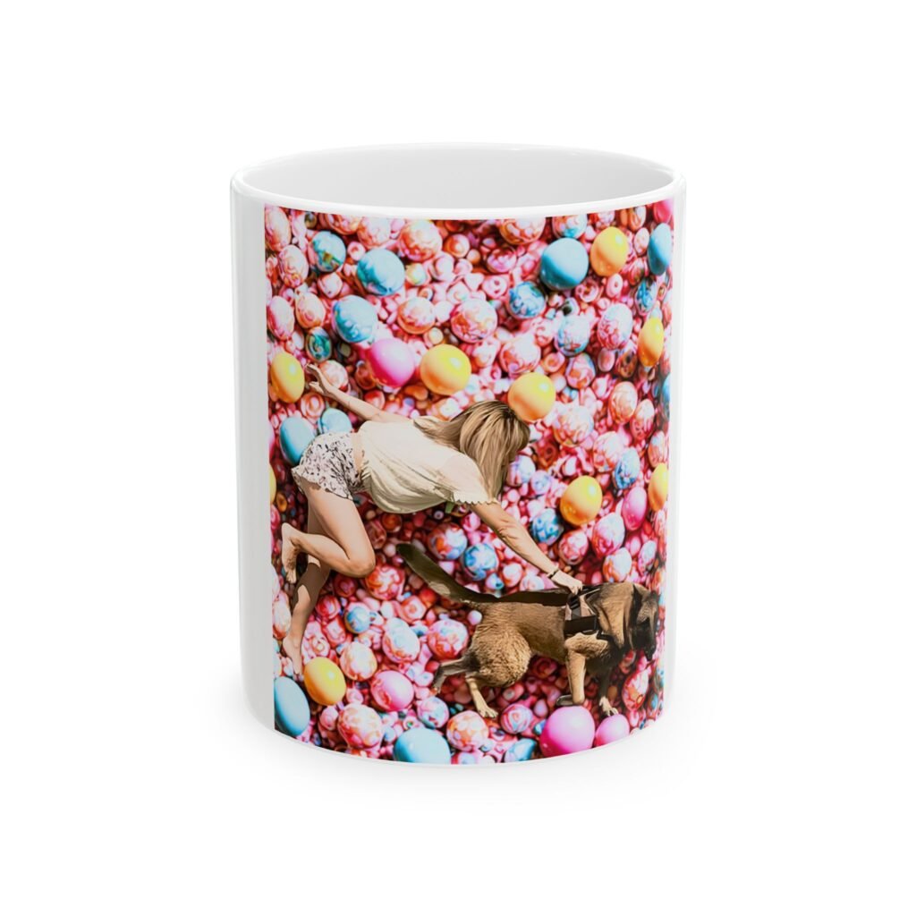 Mug Officiel "La Piscine à Ballons" – Collection Grow with Indianna