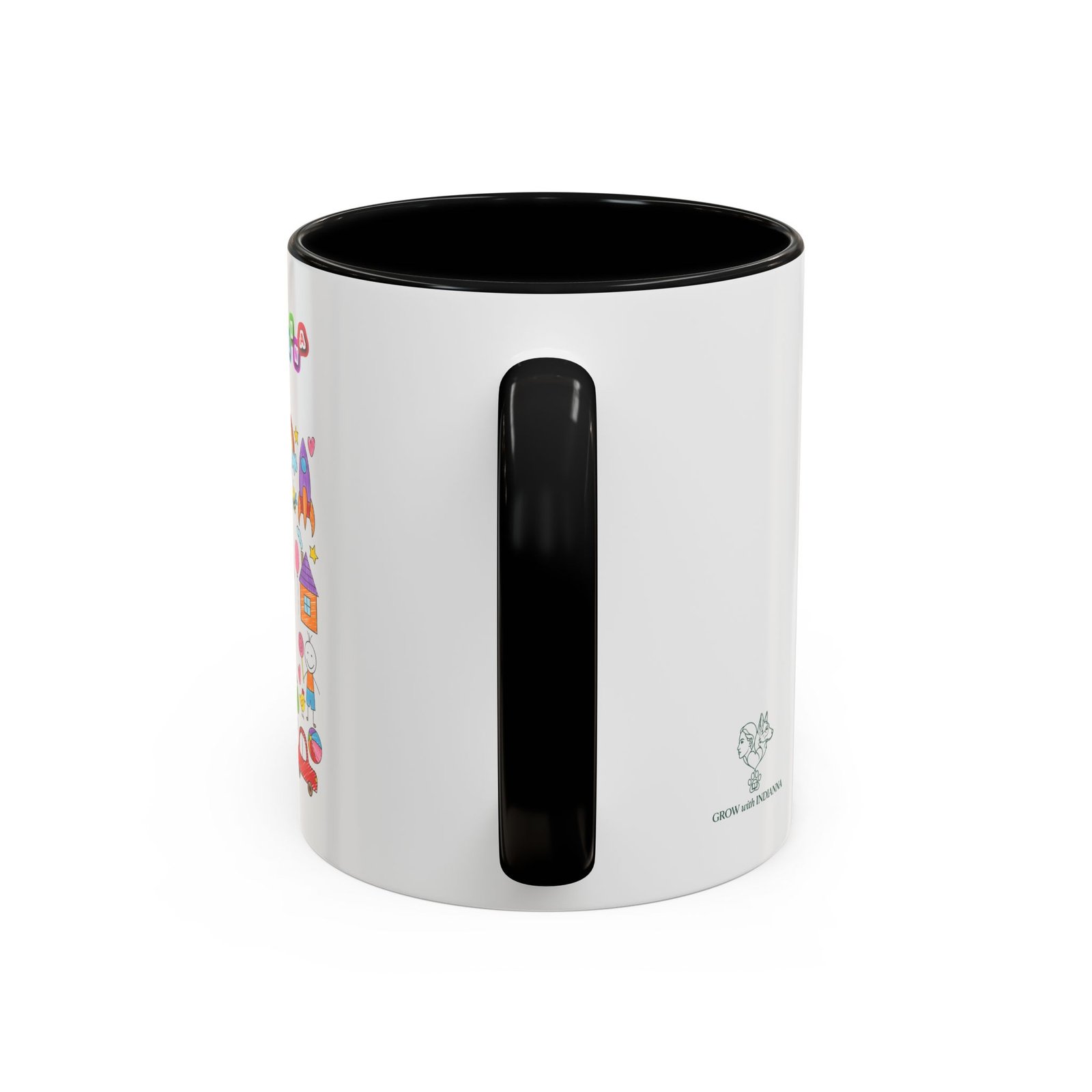 Mug Bicolore « Little Explorer, Big Dreams » - Collection Grow with Indianna – Image 4