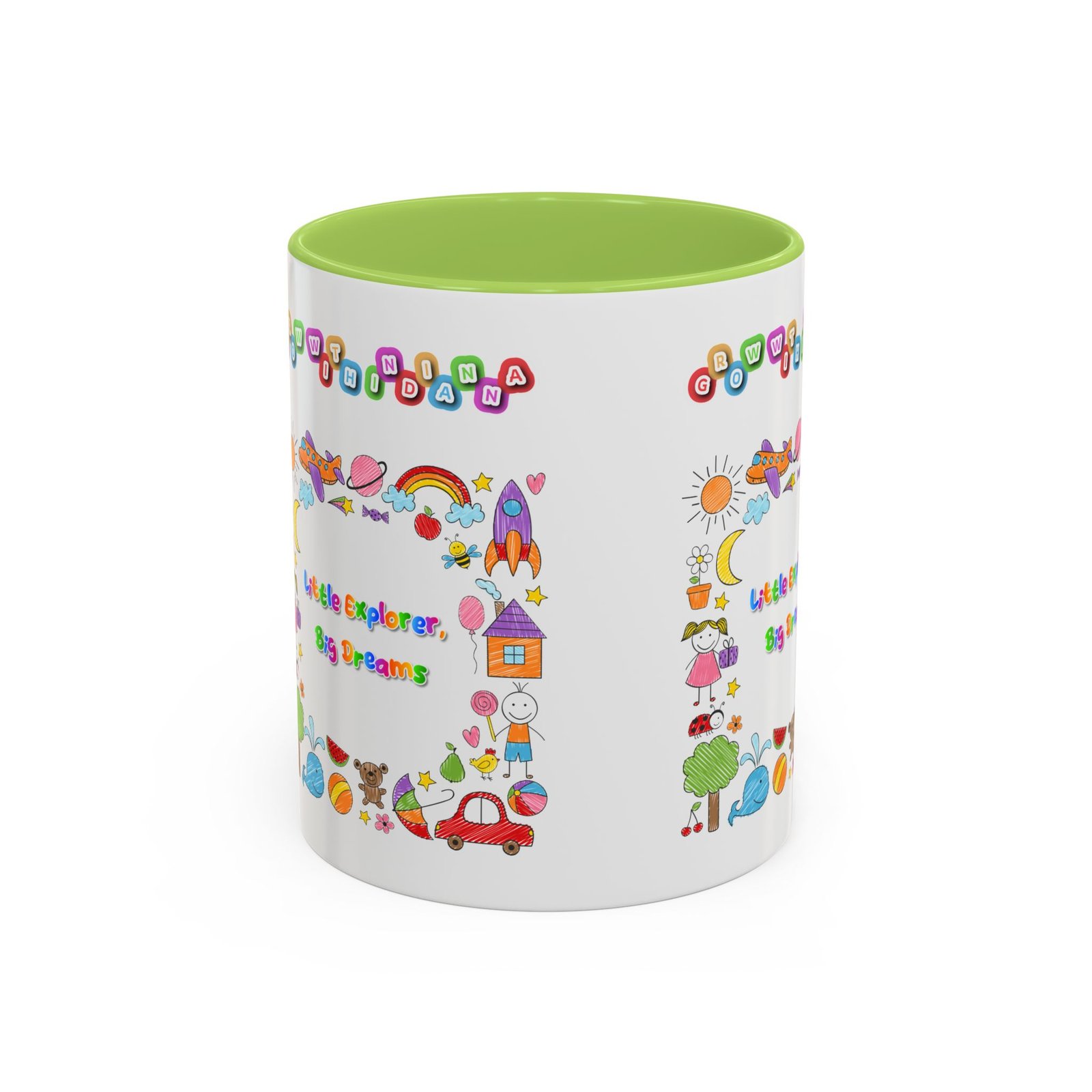 Mug Bicolore « Little Explorer, Big Dreams » - Collection Grow with Indianna – Image 29