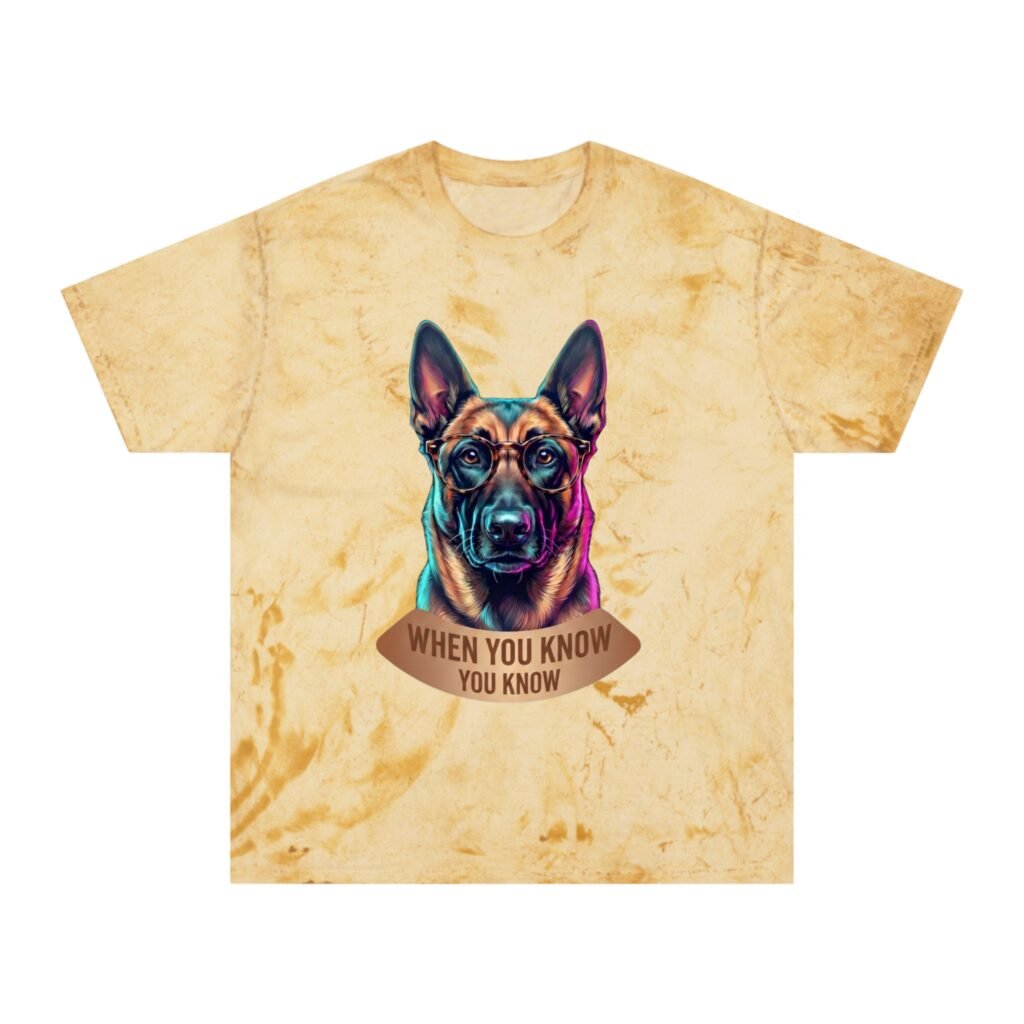 T-shirt Tie-Dye Vintage « When you known » âCollection Grow with Indianna
