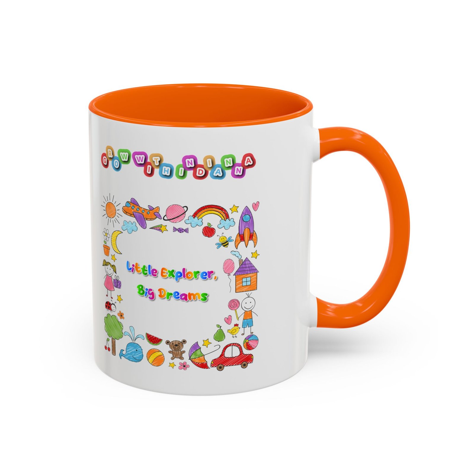 Mug Bicolore « Little Explorer, Big Dreams » - Collection Grow with Indianna – Image 22
