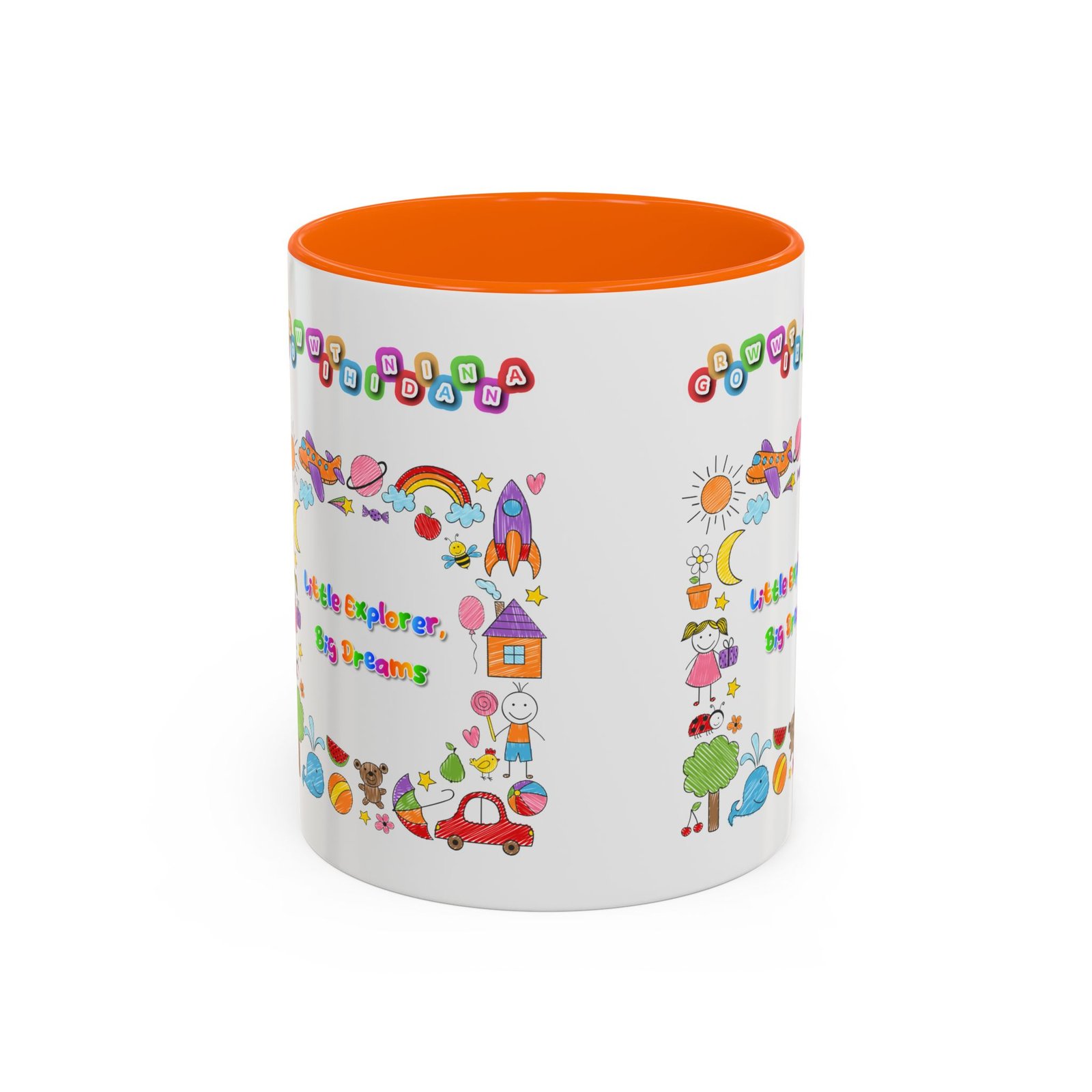 Mug Bicolore « Little Explorer, Big Dreams » - Collection Grow with Indianna – Image 21