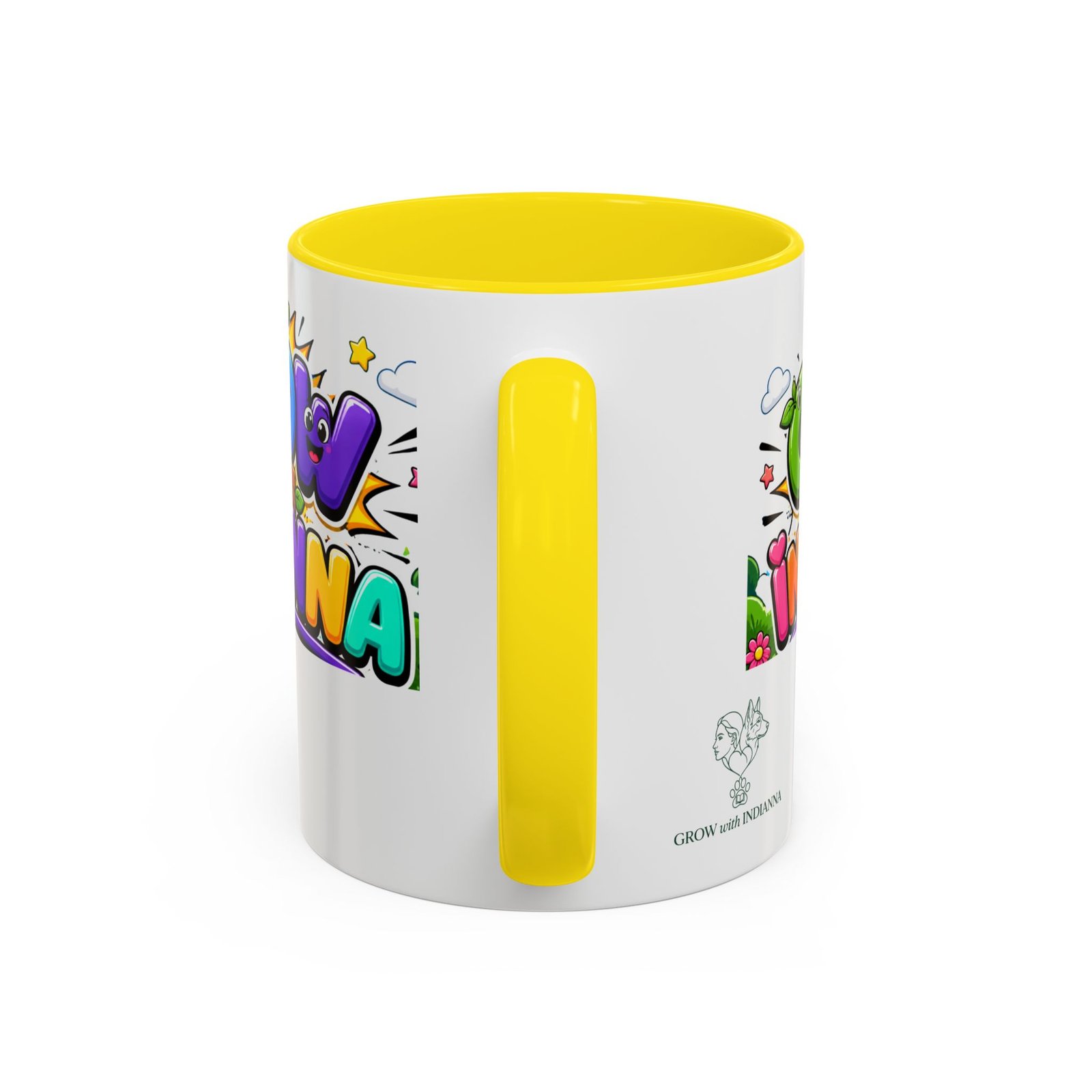 Mug Bicolore « Grow with Indianna »— Collection Grow with Indianna – Image 48