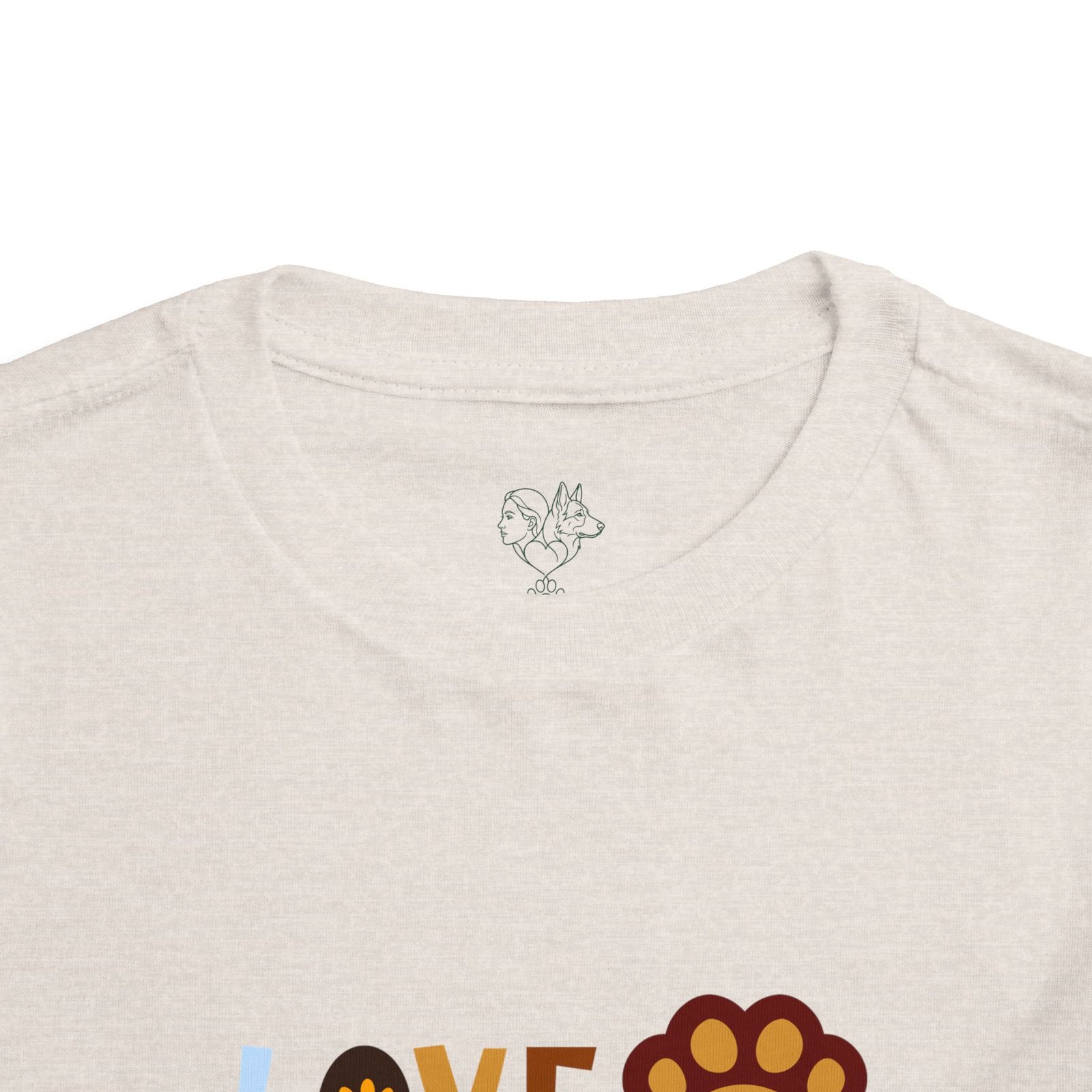 T-shirt Enfant « Love Paws » — Collection Grow with Indianna – Image 12