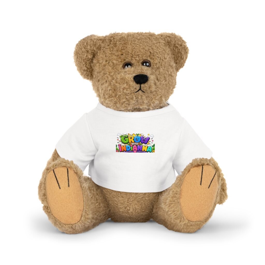 Peluche Tout Doux & Son Petit T-shirt — Collection Grow with Indianna