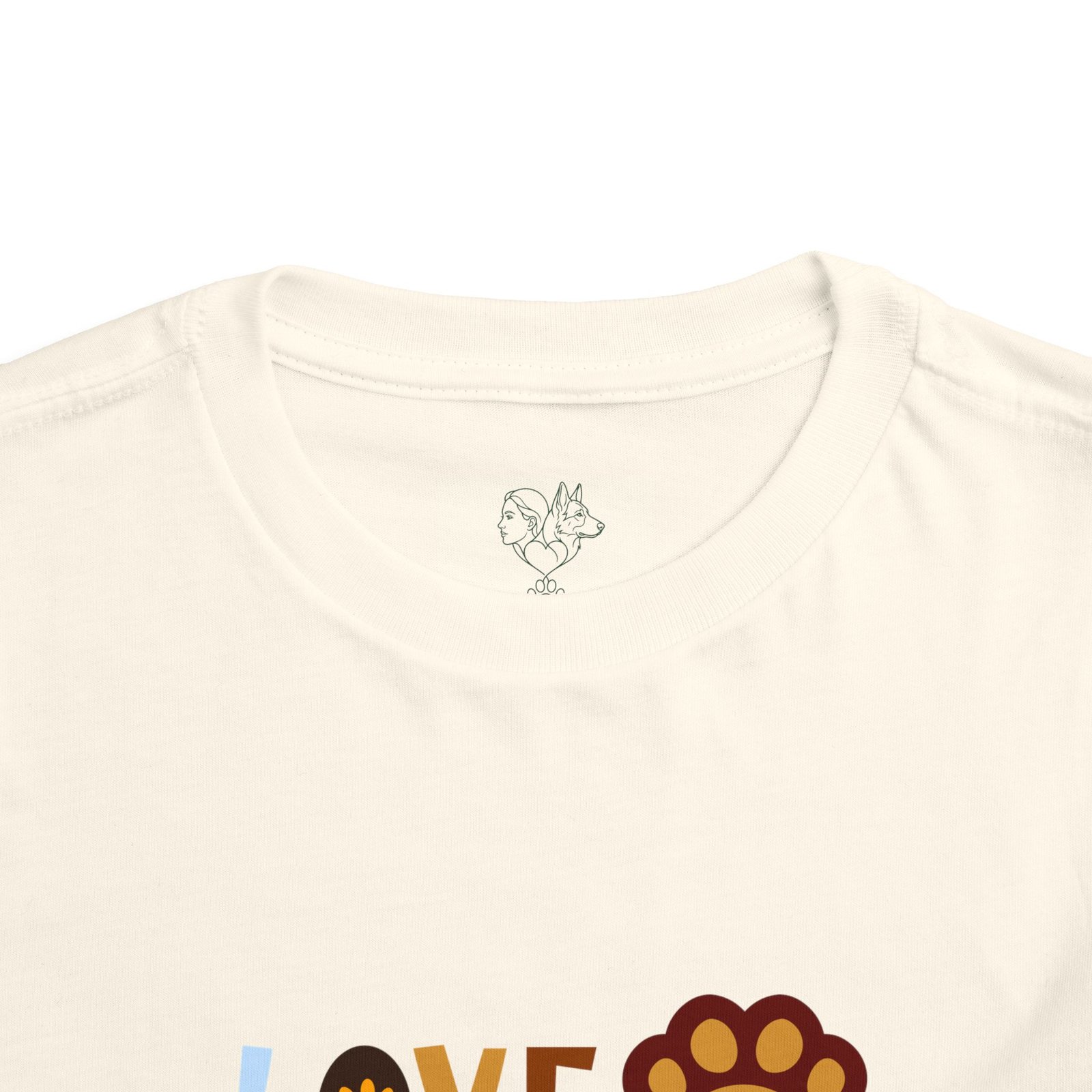 T-shirt Enfant « Love Paws » — Collection Grow with Indianna – Image 8