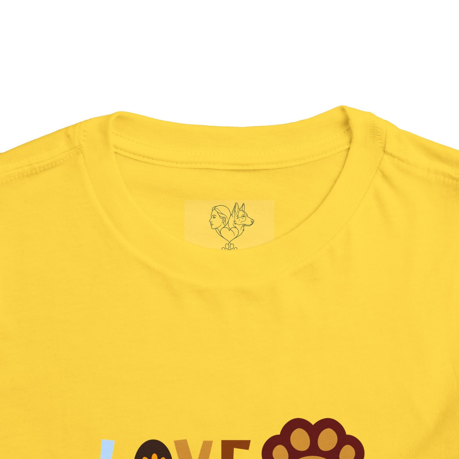 T-shirt Enfant « Love Paws » — Collection Grow with Indianna – Image 20