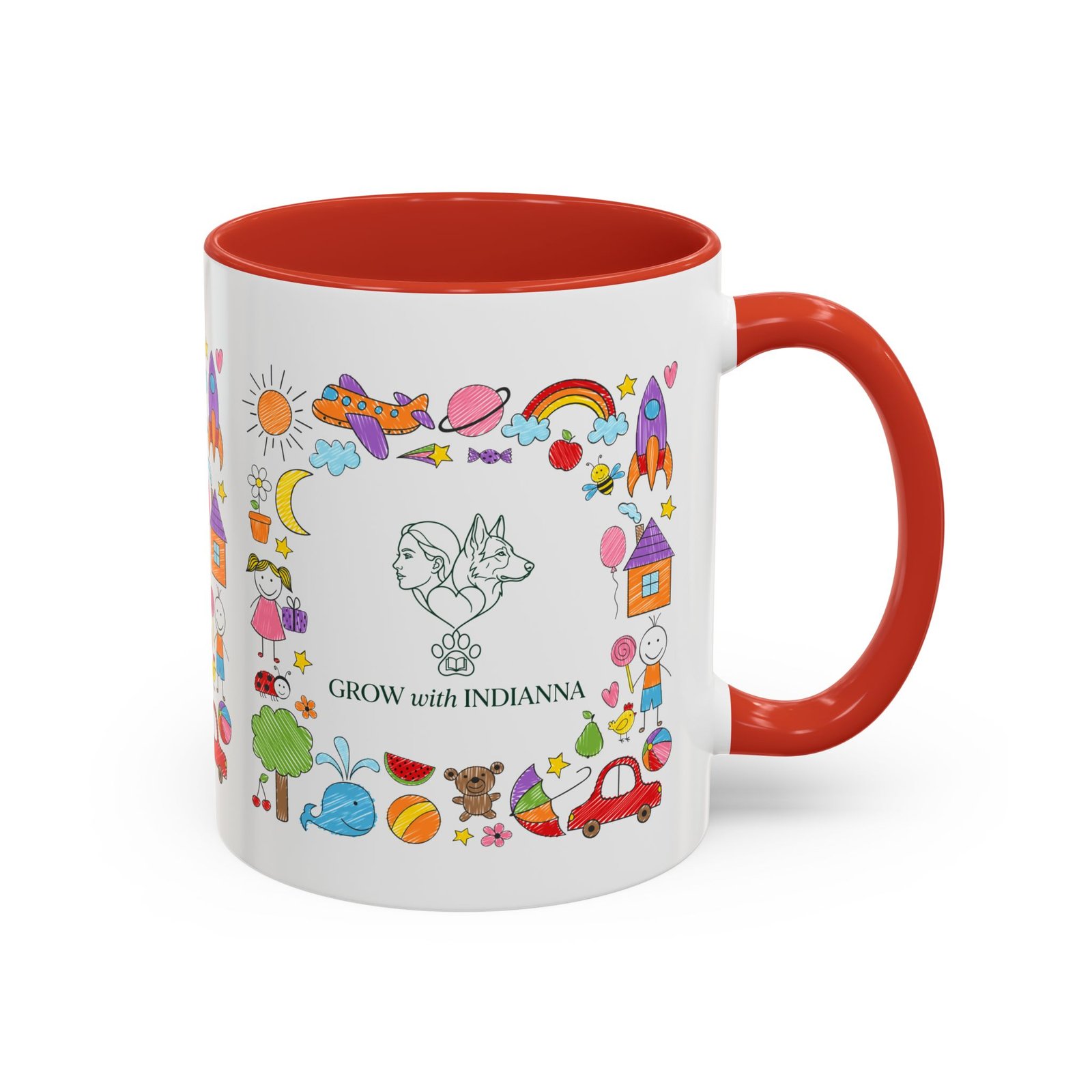 Mug Bicolore "Grow with Indianna"—Collection Grow with Indianna – Image 14
