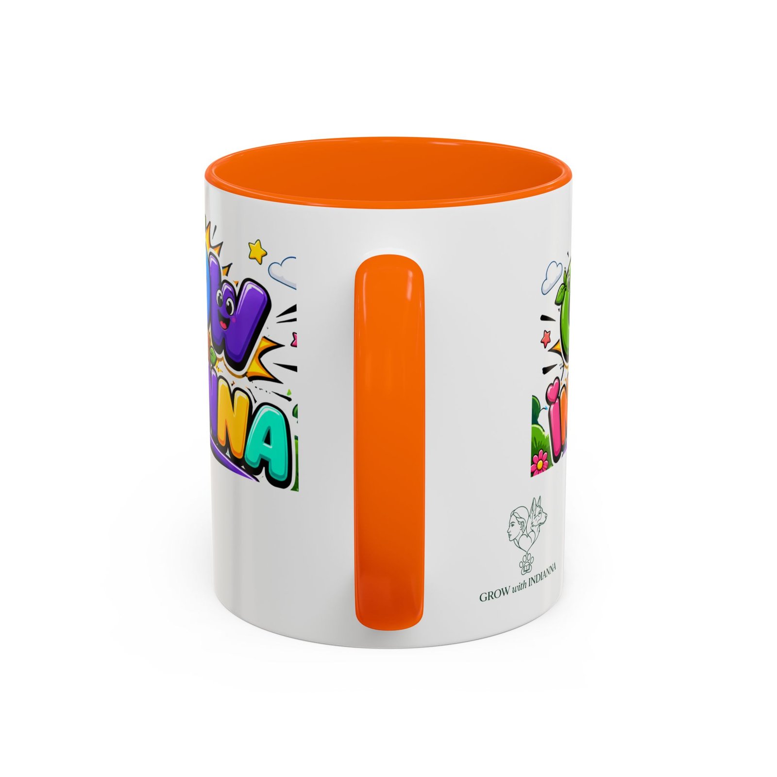 Mug Bicolore « Grow with Indianna »— Collection Grow with Indianna – Image 44