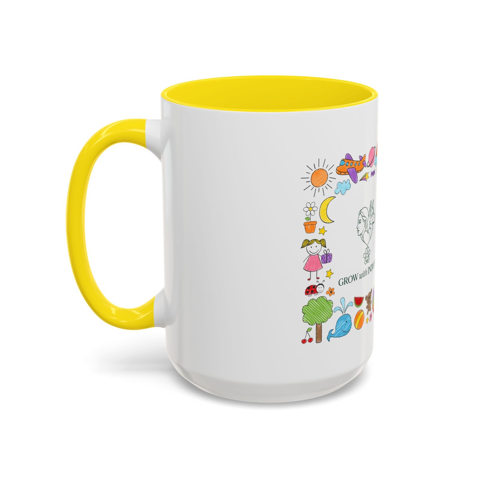 Mug Bicolore "Grow with Indianna"—Collection Grow with Indianna – Image 55