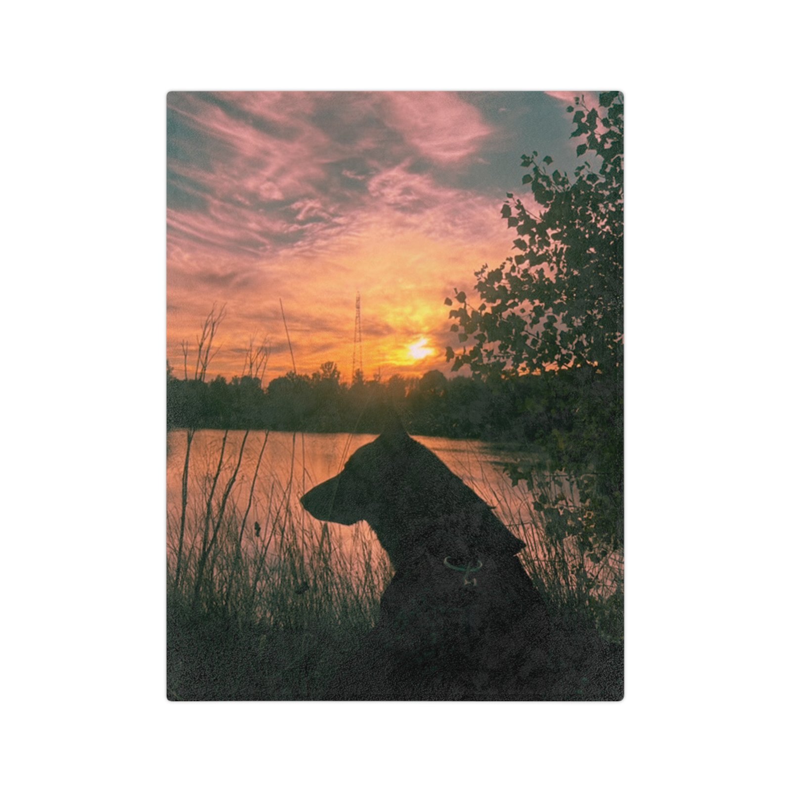 Couverture Plaid "Indianna au Coucher du Soleil" – Velours Microfibre Ultra Doux – Image 9