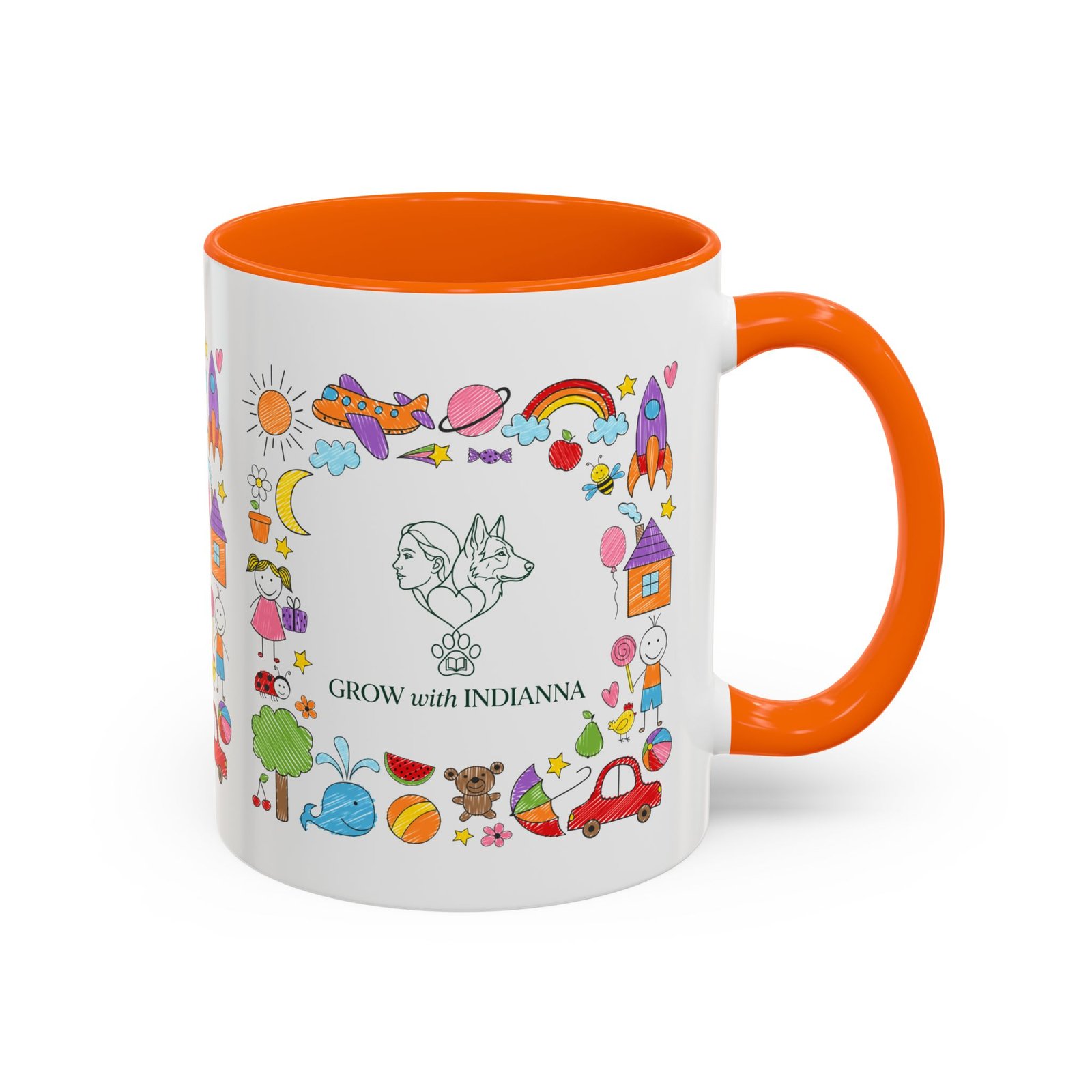 Mug Bicolore "Grow with Indianna"—Collection Grow with Indianna – Image 42