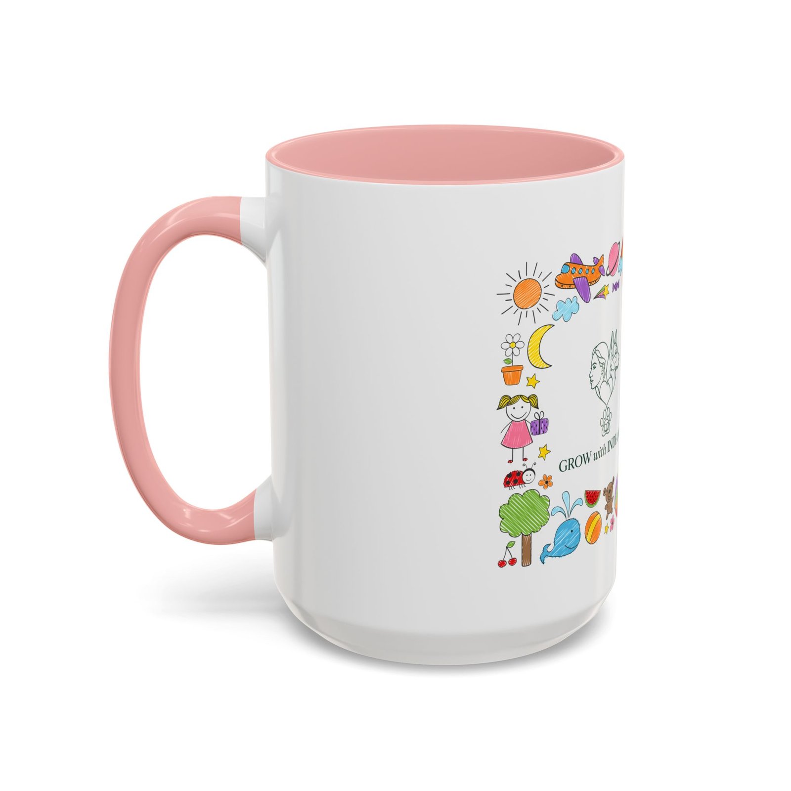 Mug Bicolore "Grow with Indianna"—Collection Grow with Indianna – Image 27
