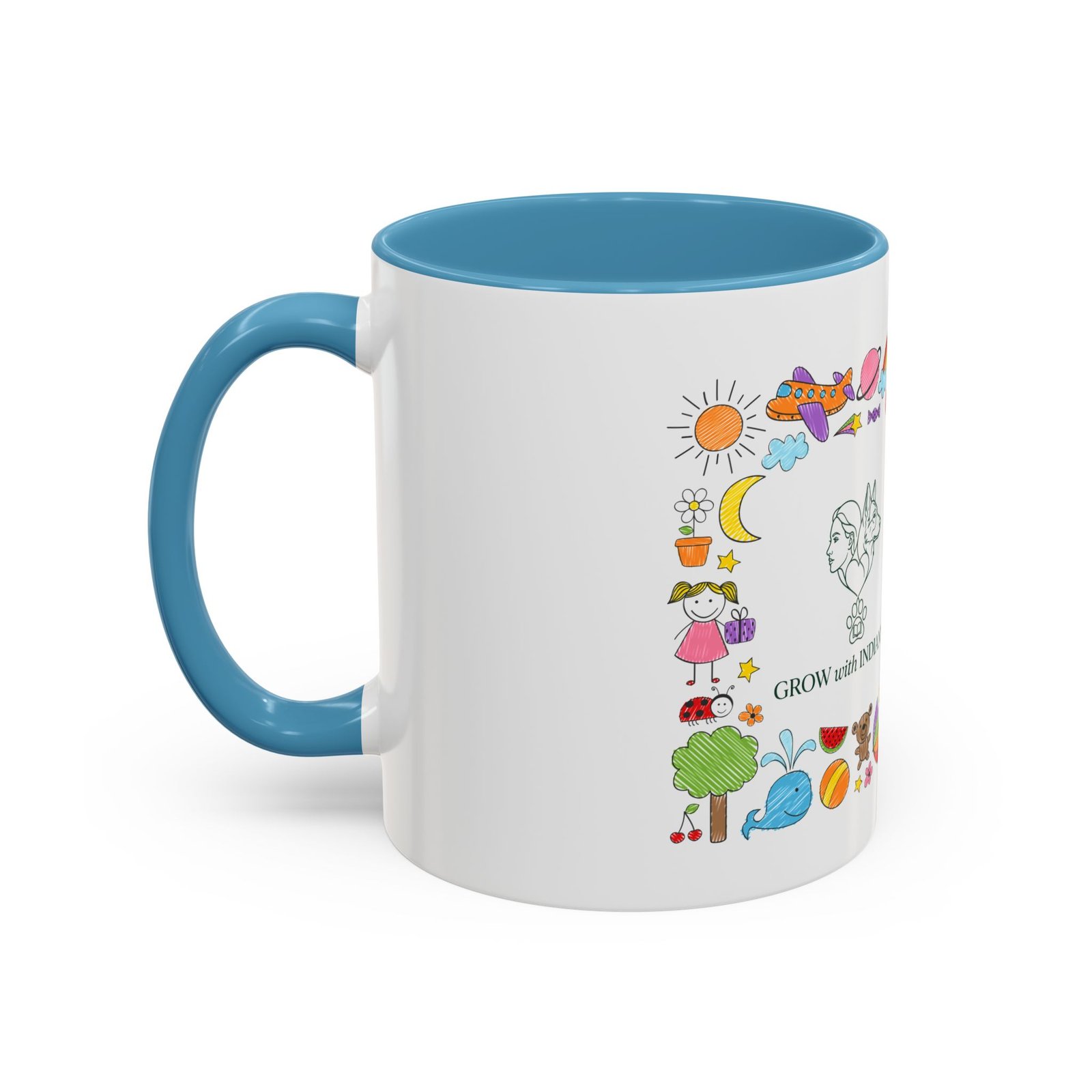Mug Bicolore "Grow with Indianna"—Collection Grow with Indianna – Image 35