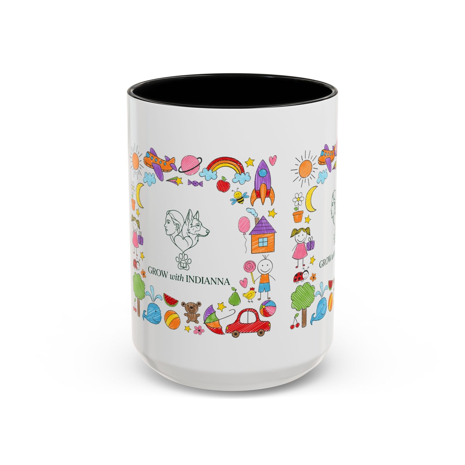 Mug Bicolore "Grow with Indianna"—Collection Grow with Indianna – Image 17