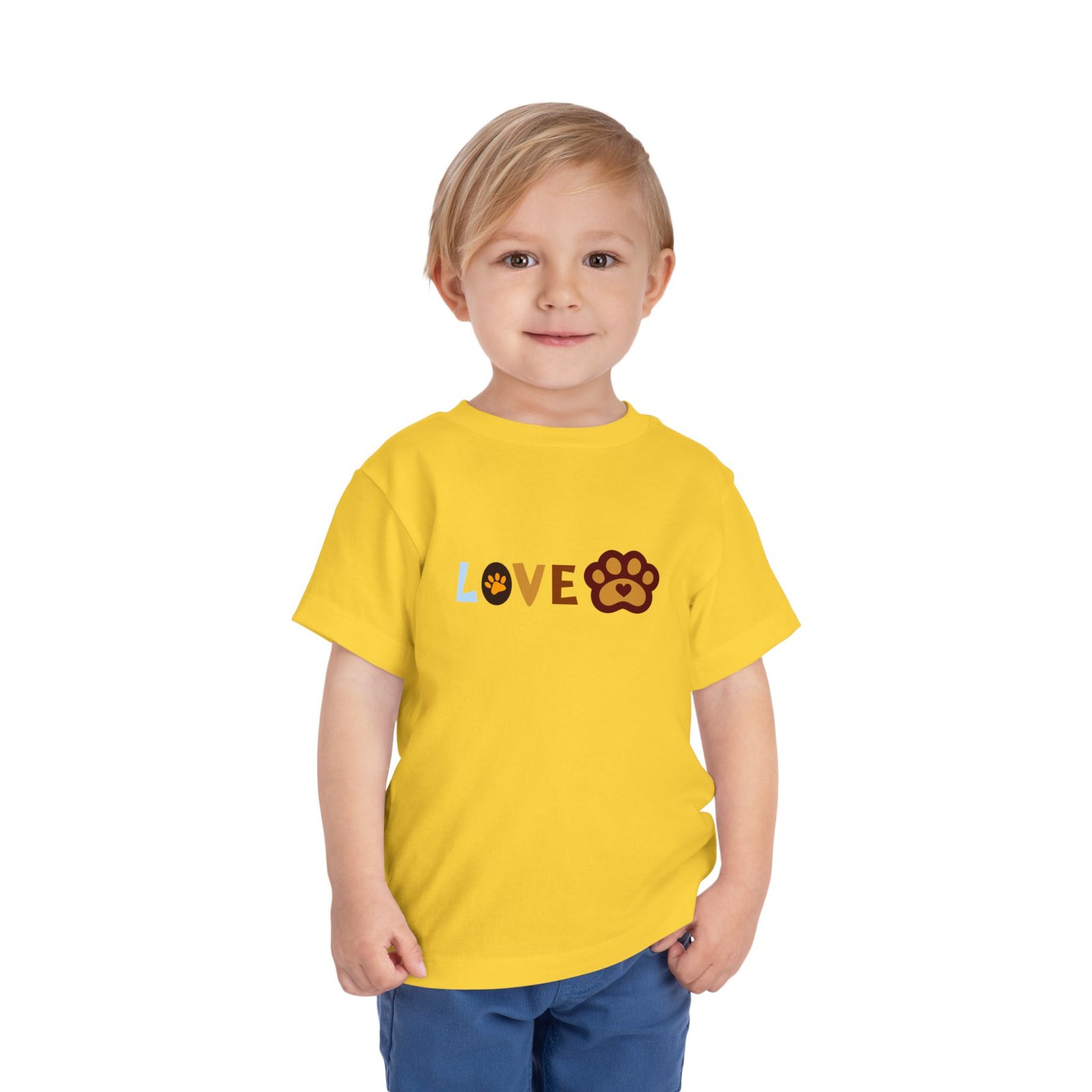 T-shirt Enfant « Love Paws » — Collection Grow with Indianna – Image 19