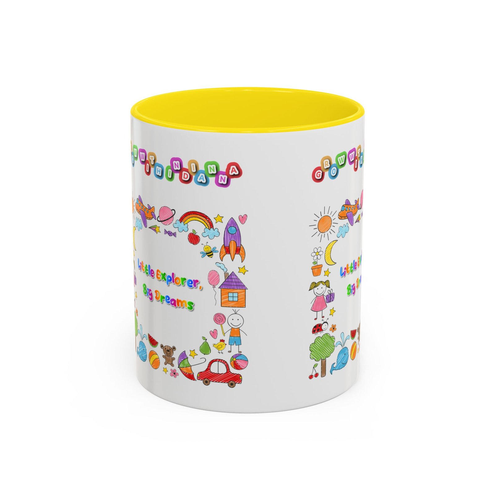 Mug Bicolore « Little Explorer, Big Dreams » - Collection Grow with Indianna – Image 25