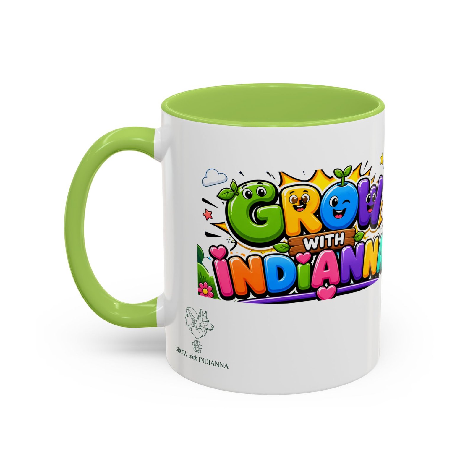 Mug Bicolore « Grow with Indianna »— Collection Grow with Indianna – Image 59