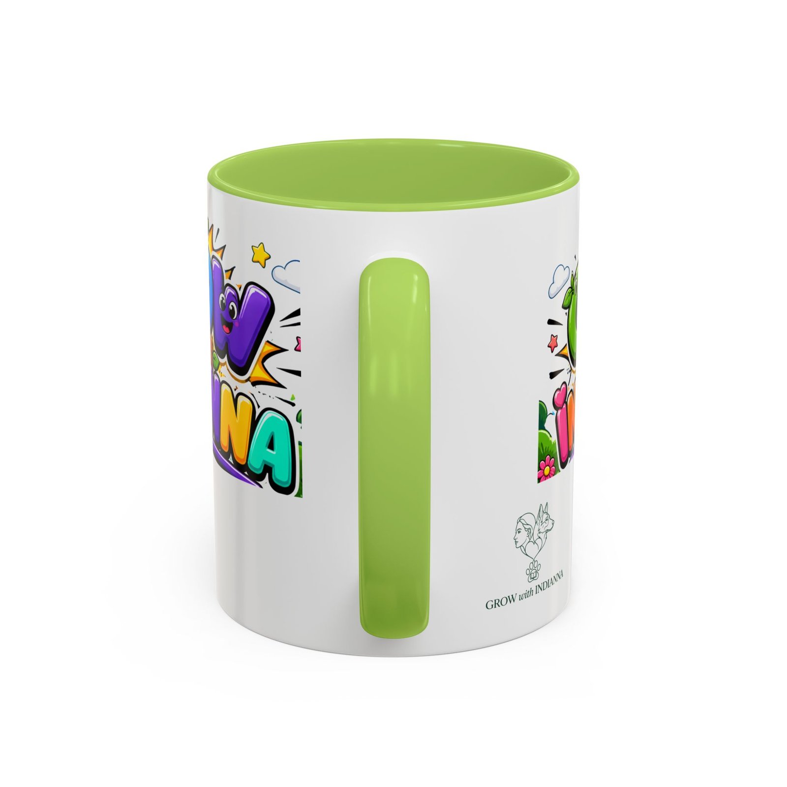 Mug Bicolore « Grow with Indianna »— Collection Grow with Indianna – Image 60