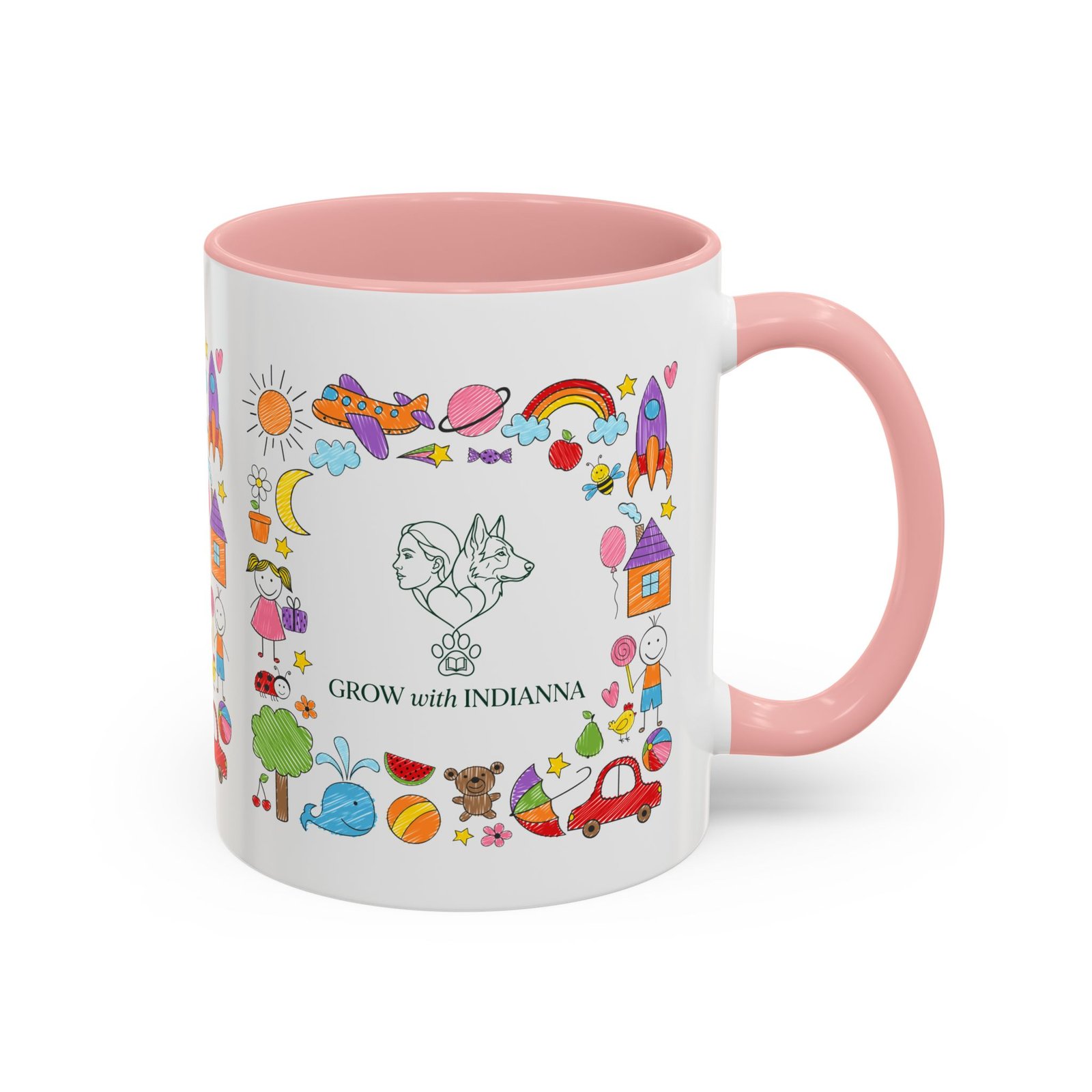 Mug Bicolore "Grow with Indianna"—Collection Grow with Indianna – Image 10