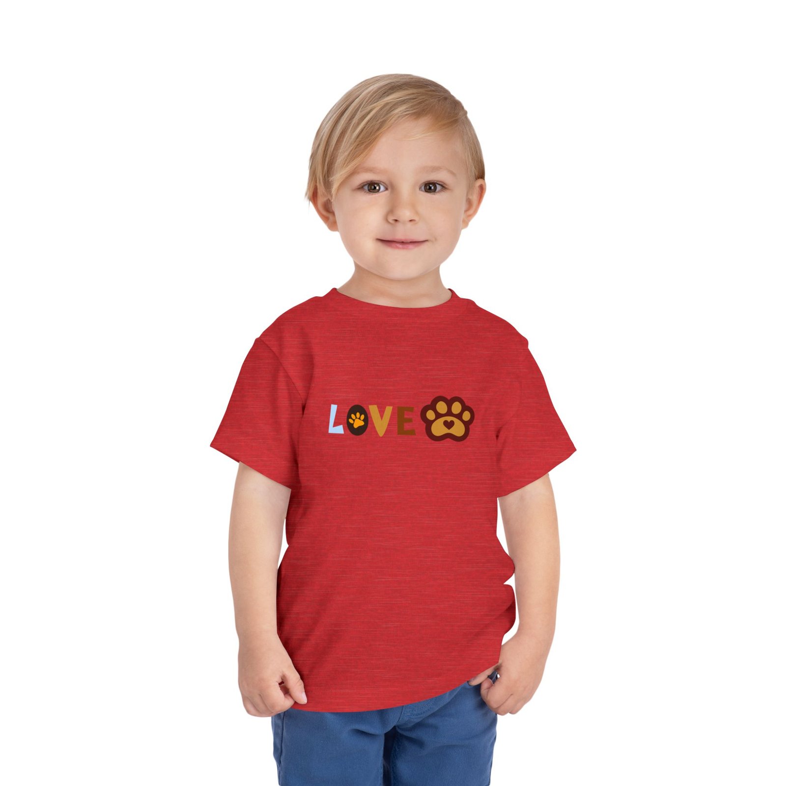 T-shirt Enfant « Love Paws » — Collection Grow with Indianna – Image 51
