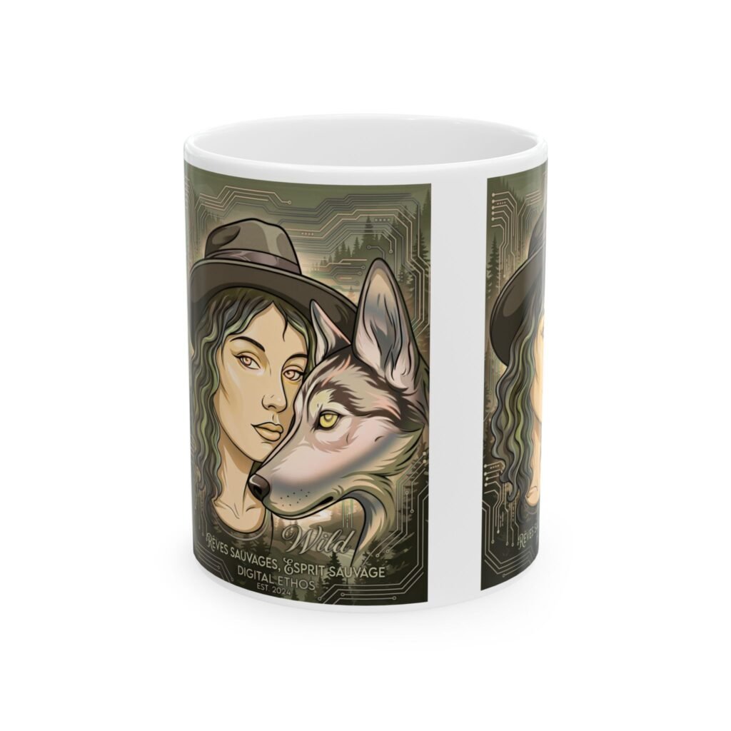 Mug Officiel « Indianna and her Human » —Collection Grow with Indianna