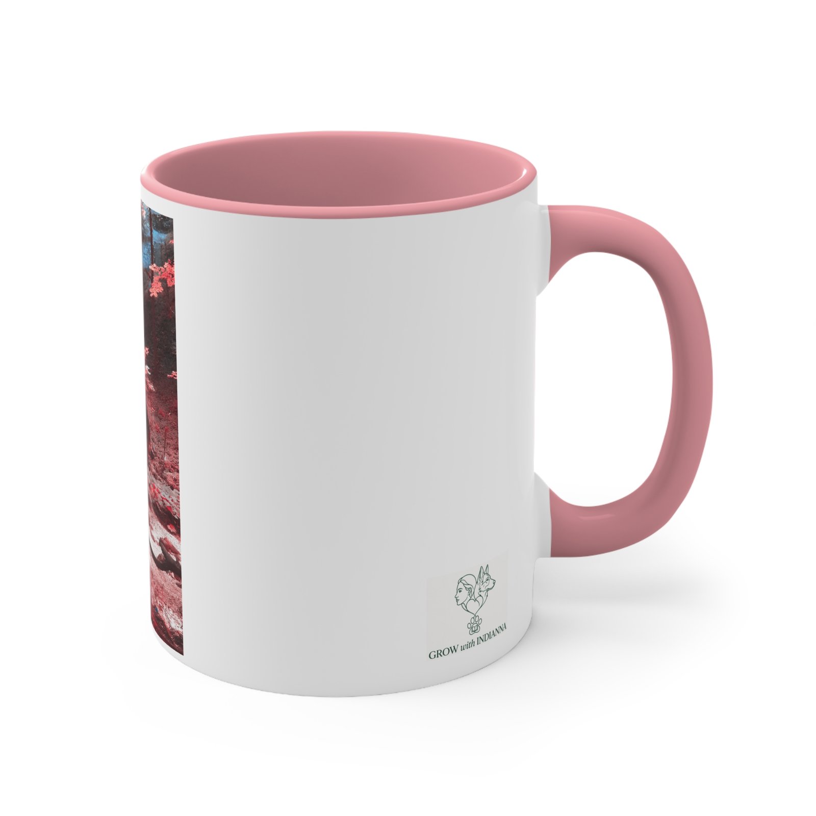 ☕ Mug Bicolore "Forêt Enchantée" – Collection Grow with Indianna – Image 15