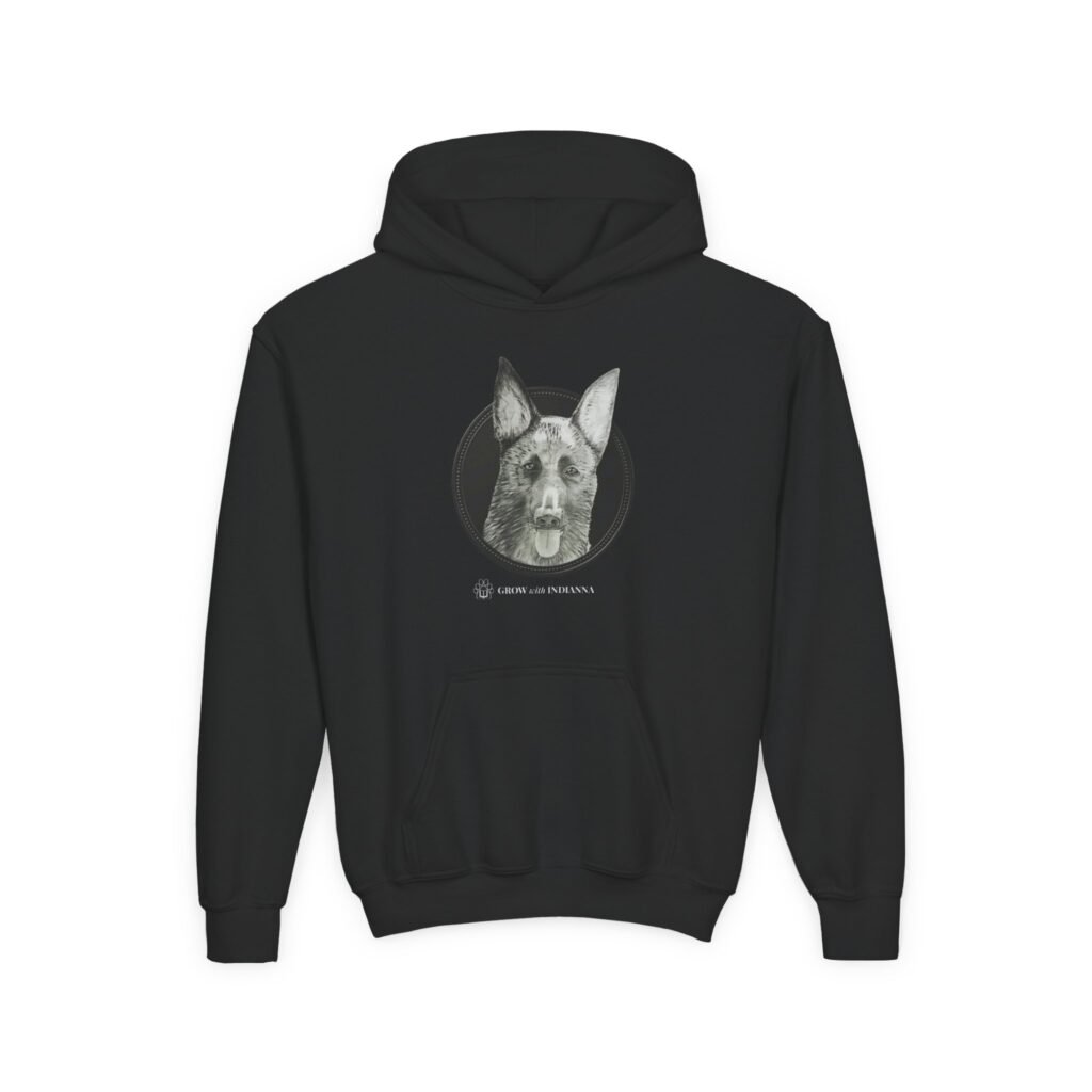 Sweat à Capuche Ados/Enfants « Indianna » —Collection Grow with Indianna
