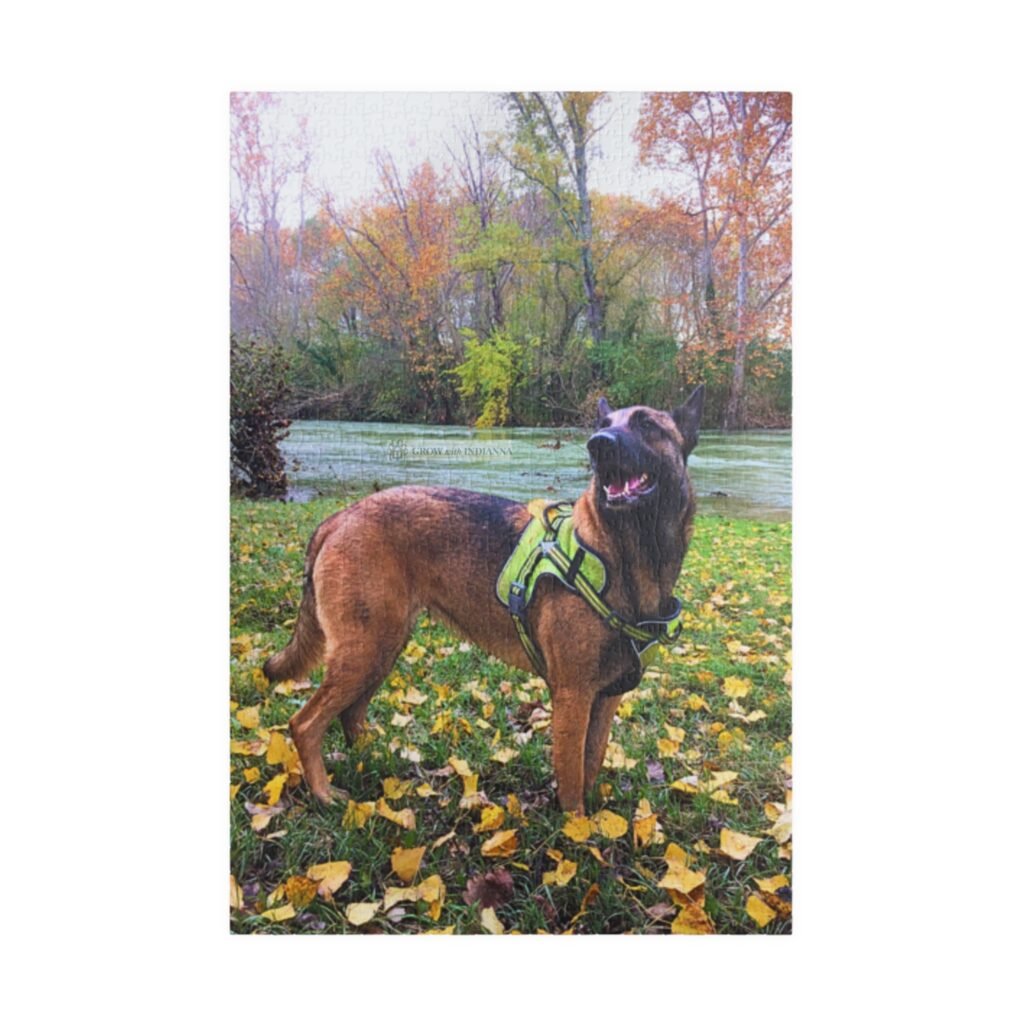 🧩Puzzle – Indianna dans la Nature d'Automne (110–1014 pcs)- Collection Grow with Indianna